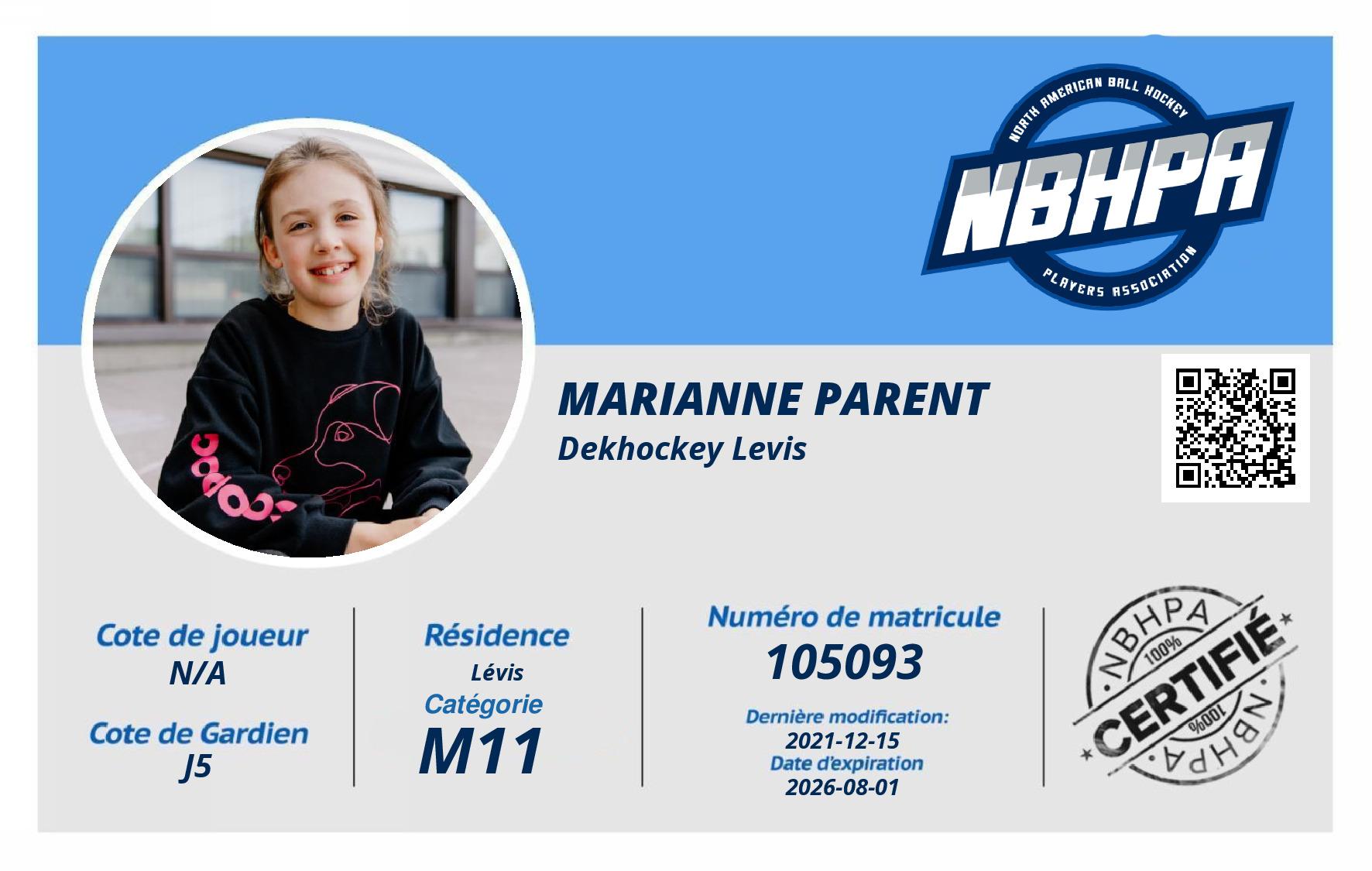 Marianne Parent