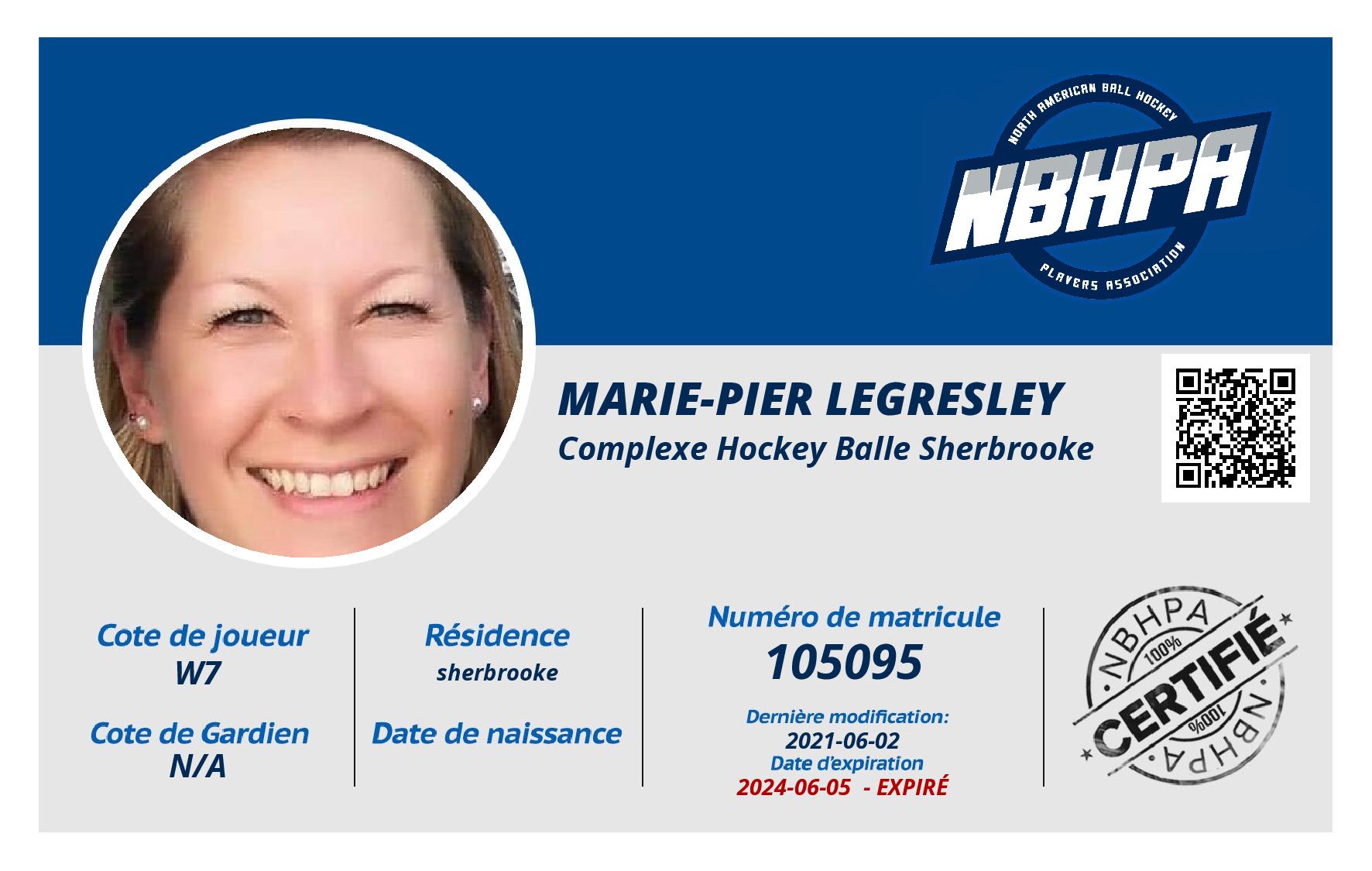 Marie-Pier Legresley