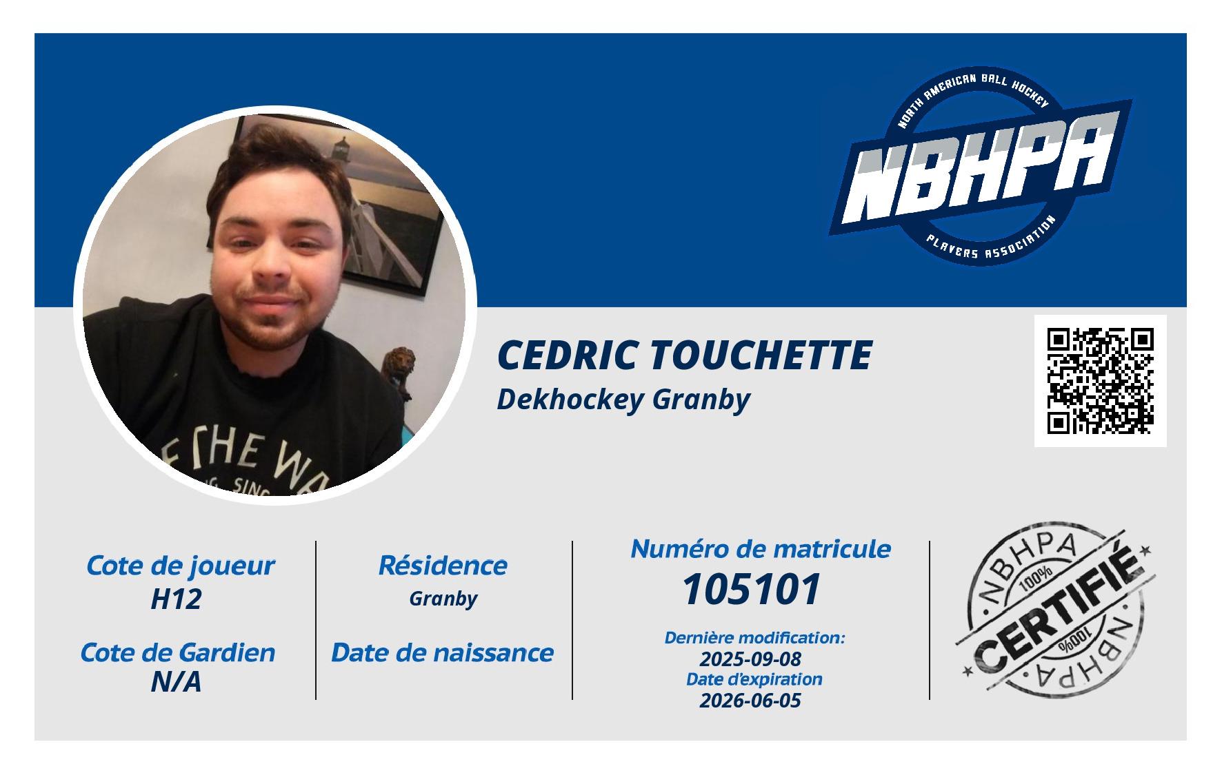 Cedric Touchette