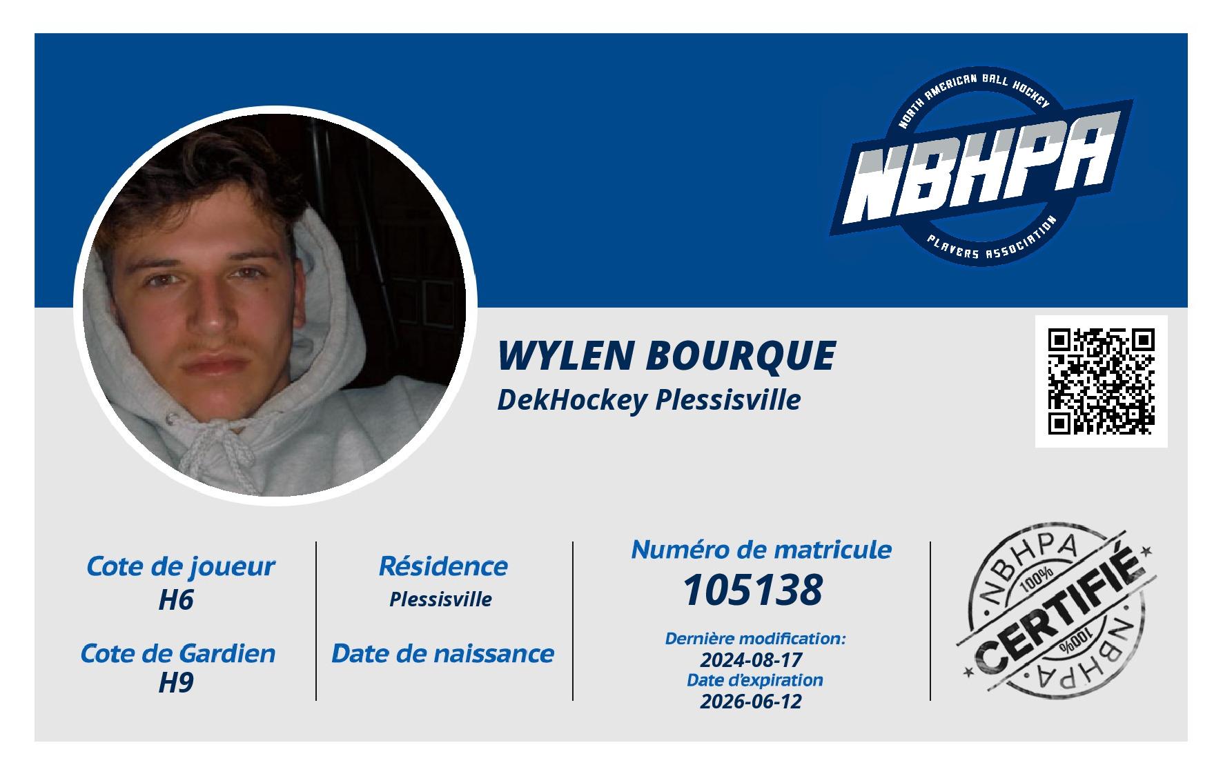 Wylen Bourque