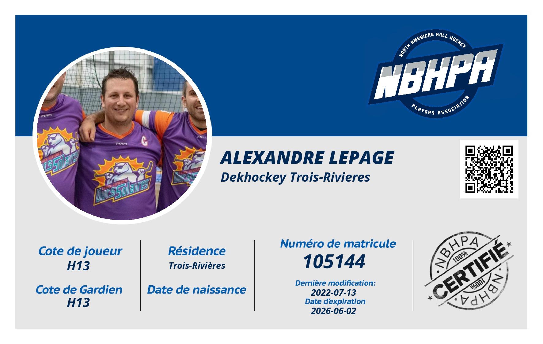 Alexandre Lepage