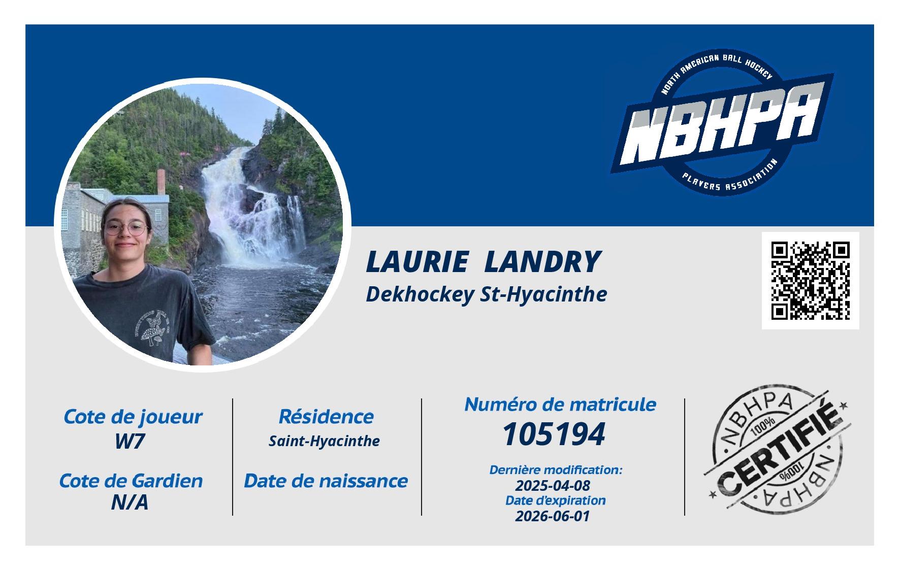 Laurie  Landry