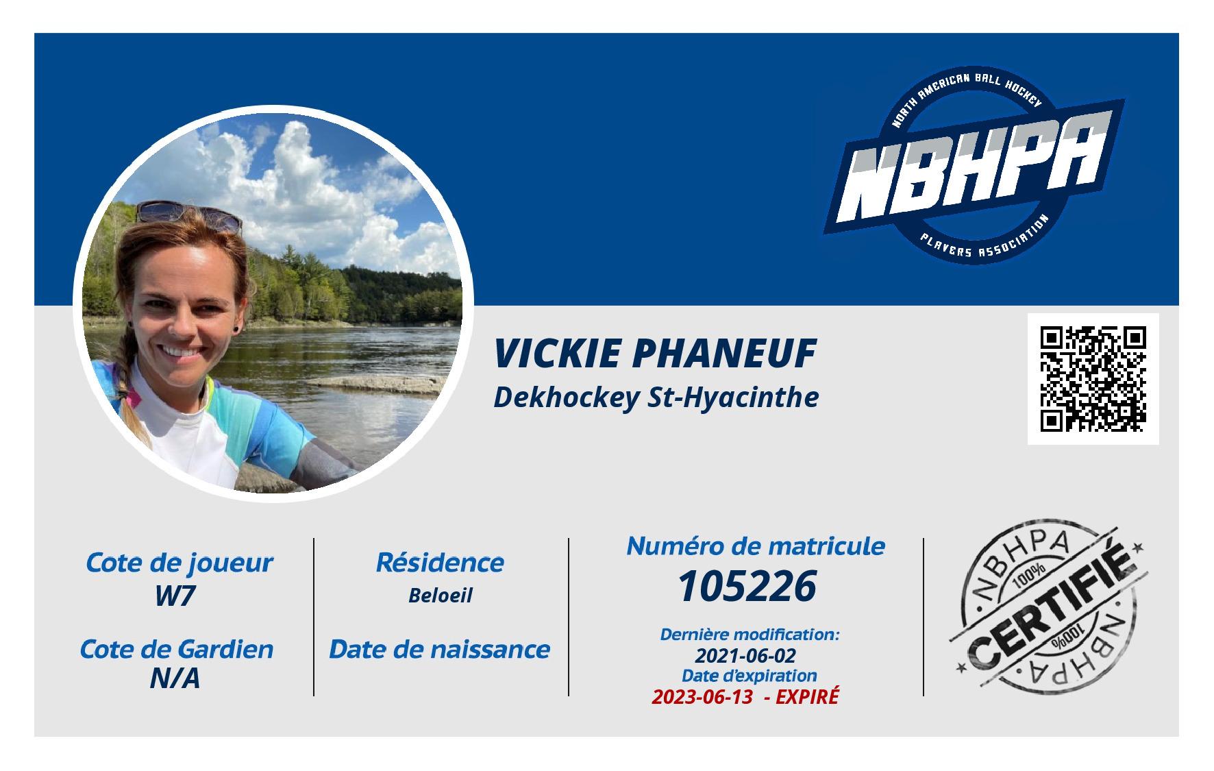 Vickie Phaneuf