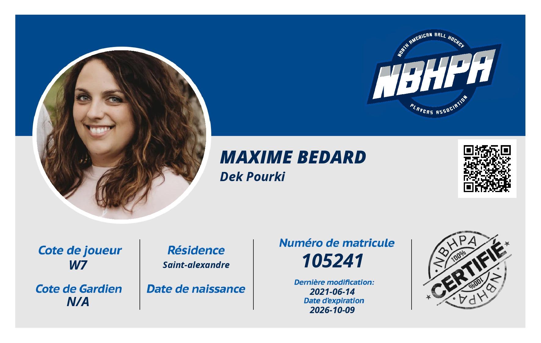 Maxime Bedard