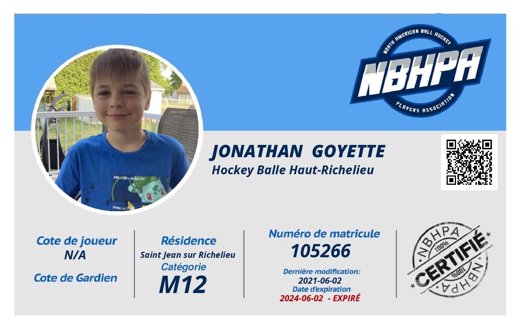 Jonathan  Goyette 