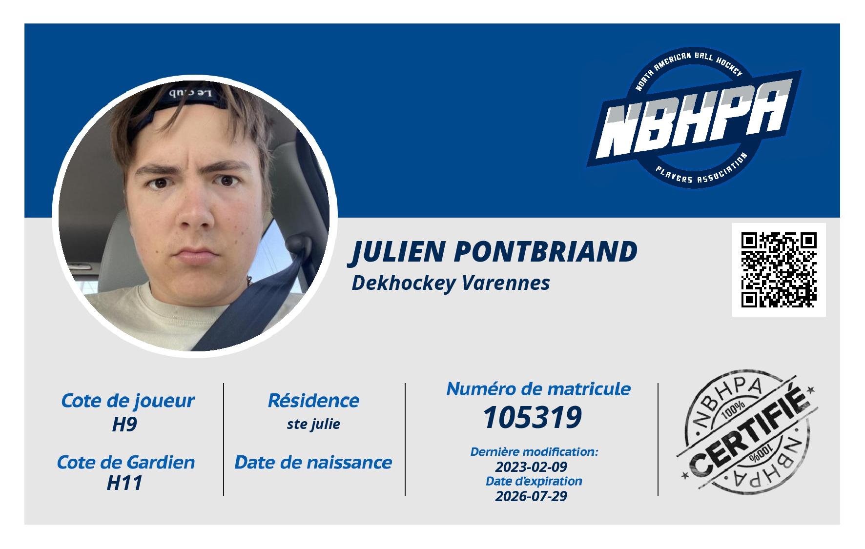 Julien Pontbriand