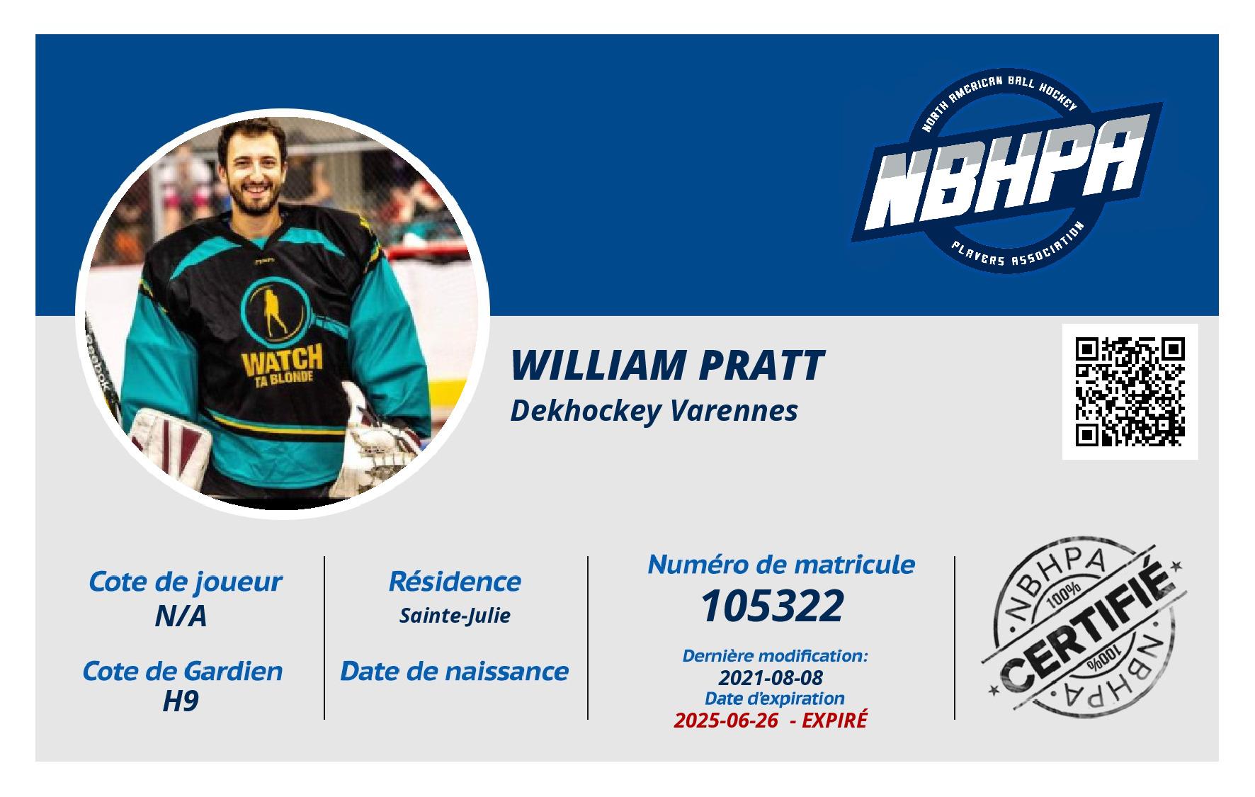 William Pratt