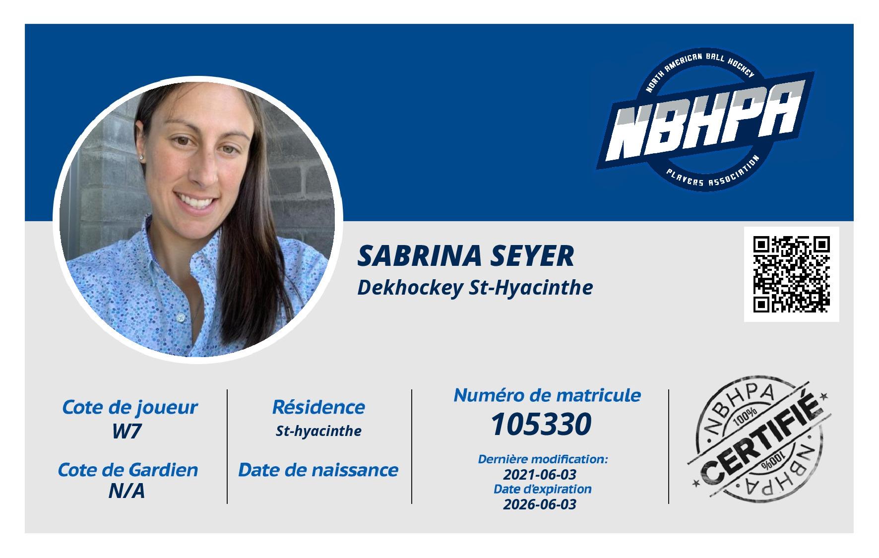 Sabrina Seyer