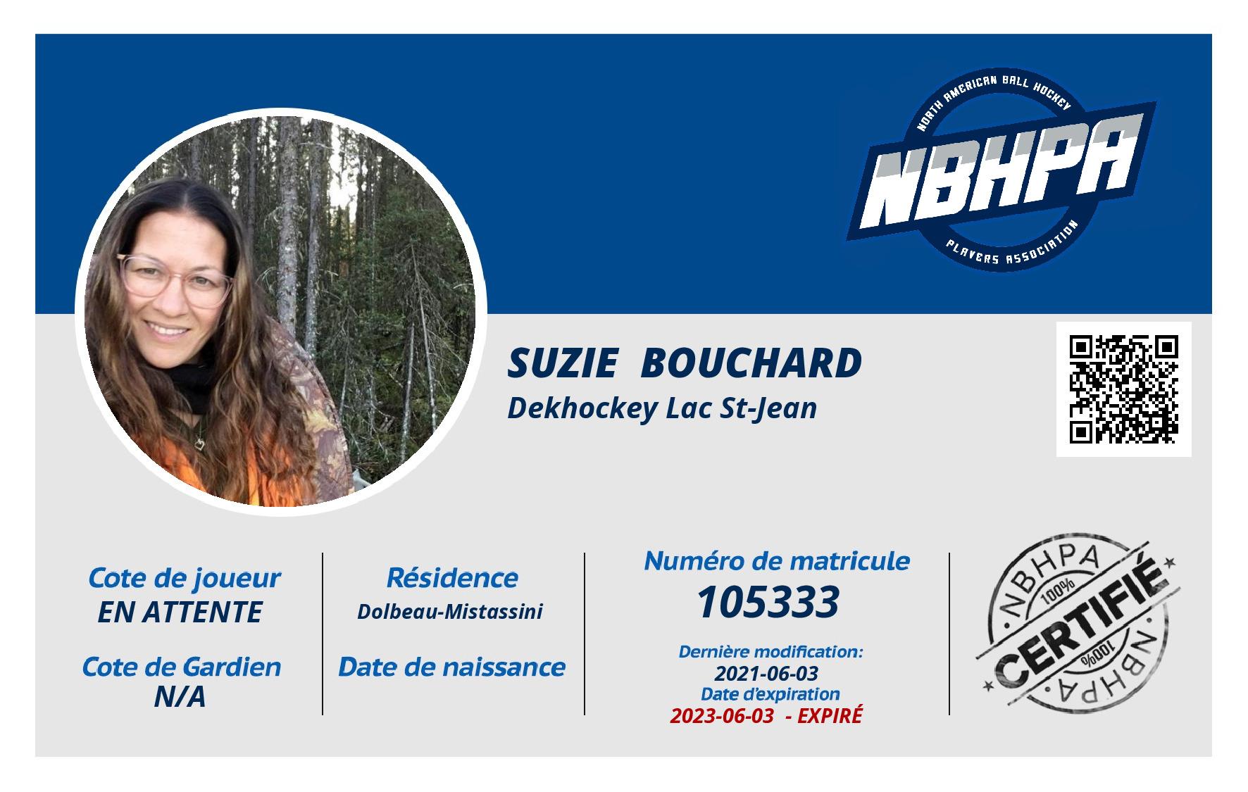 Suzie  Bouchard 
