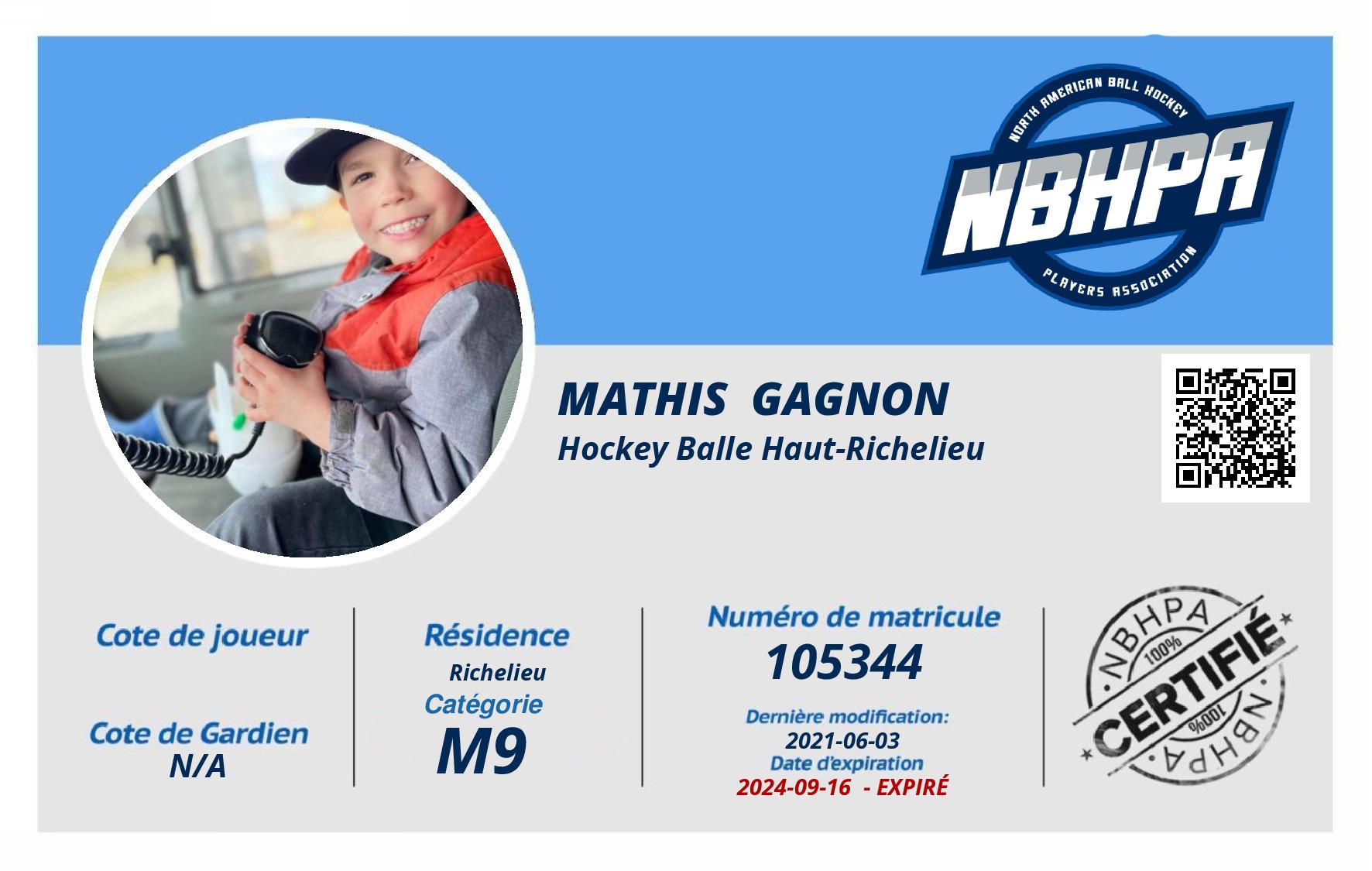 Mathis  Gagnon