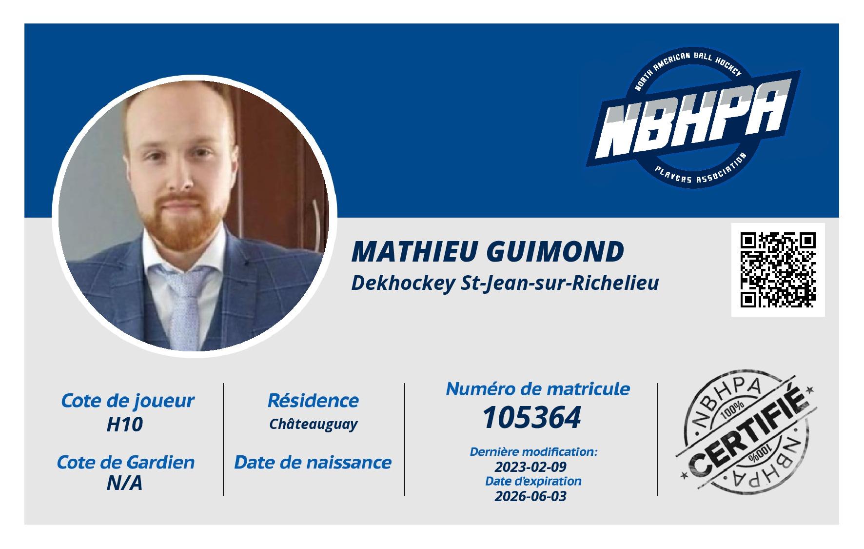 Mathieu Guimond