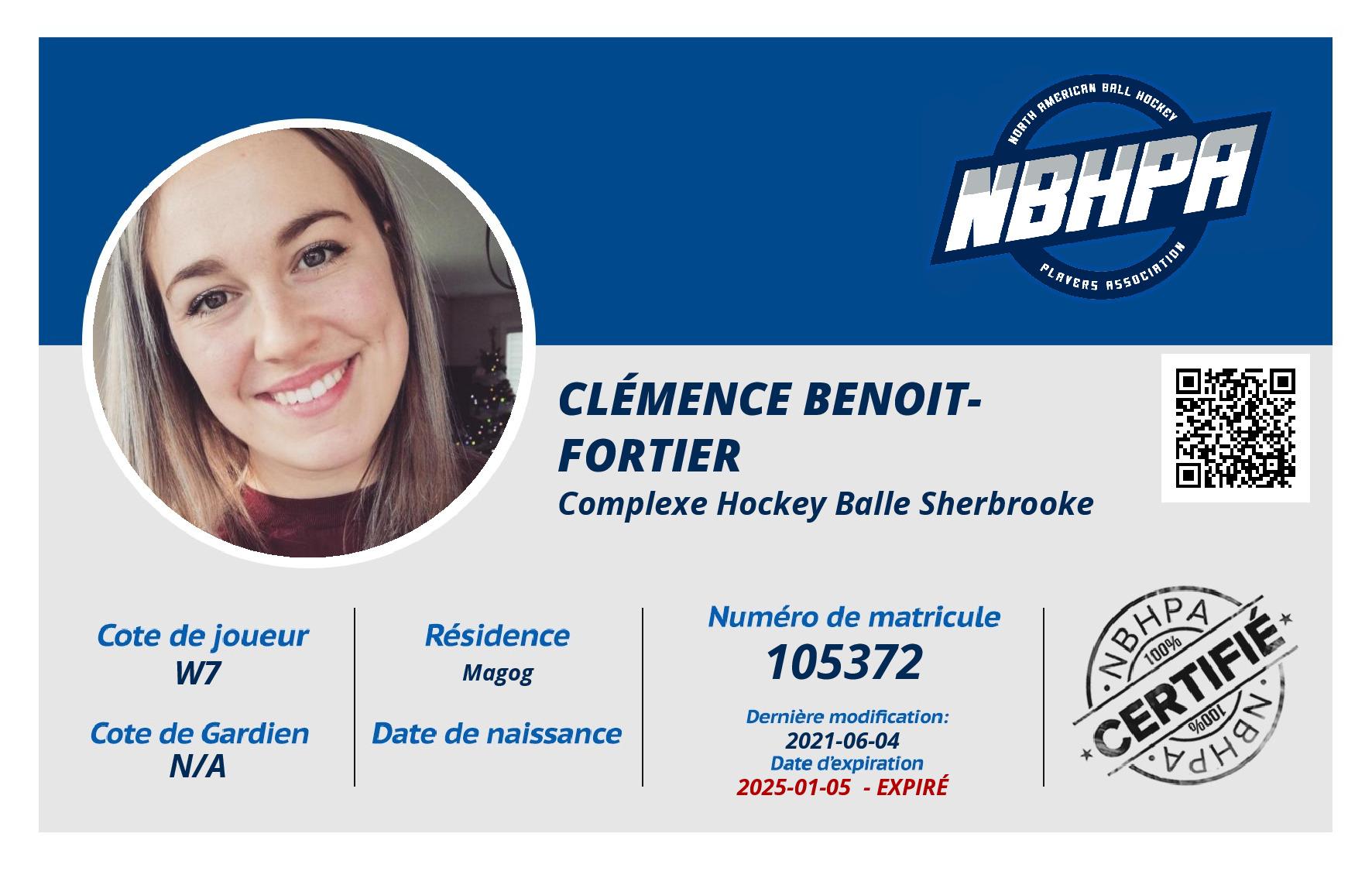 Clémence Benoit-Fortier