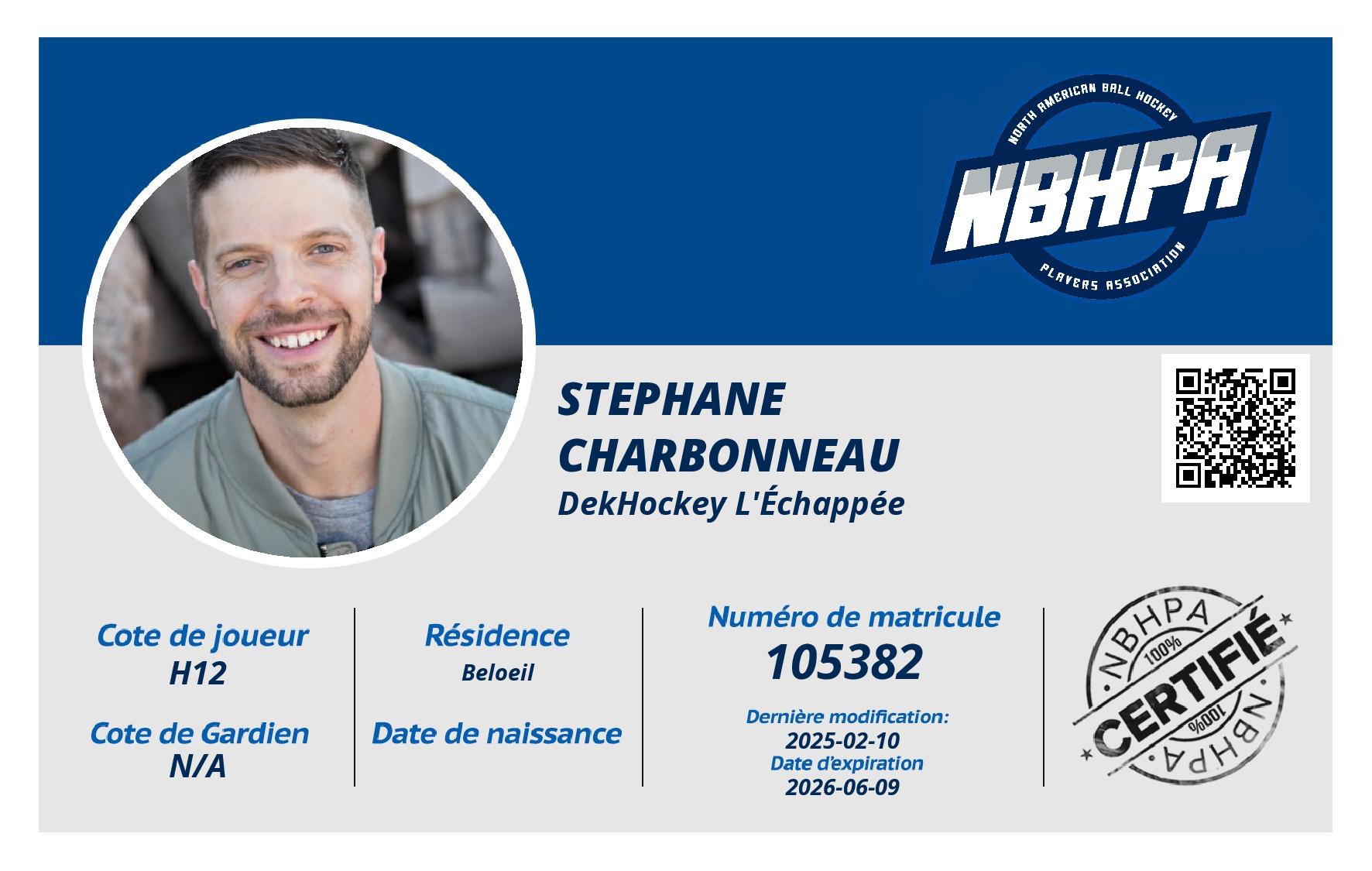 Stephane Charbonneau