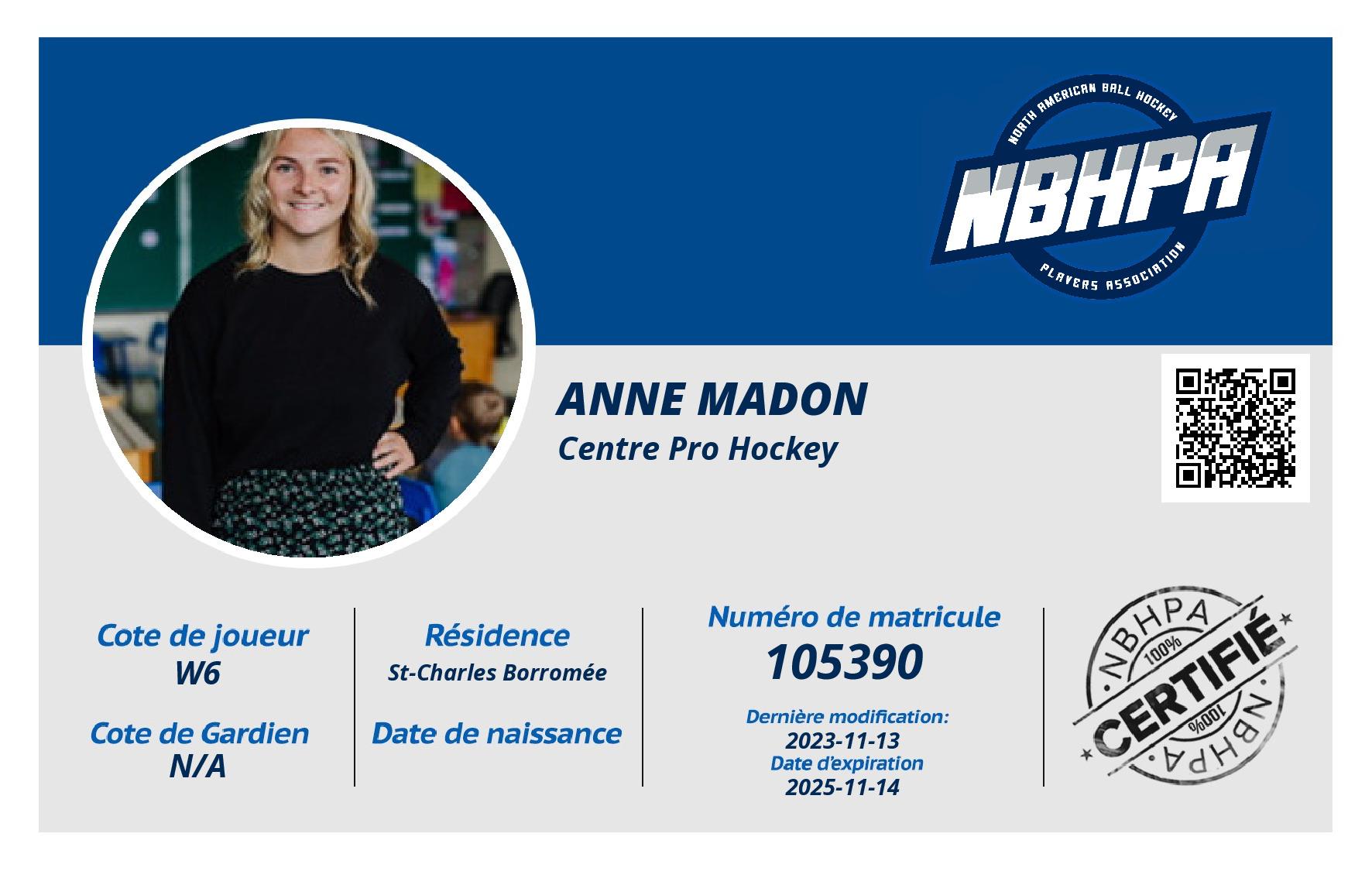 Anne Madon