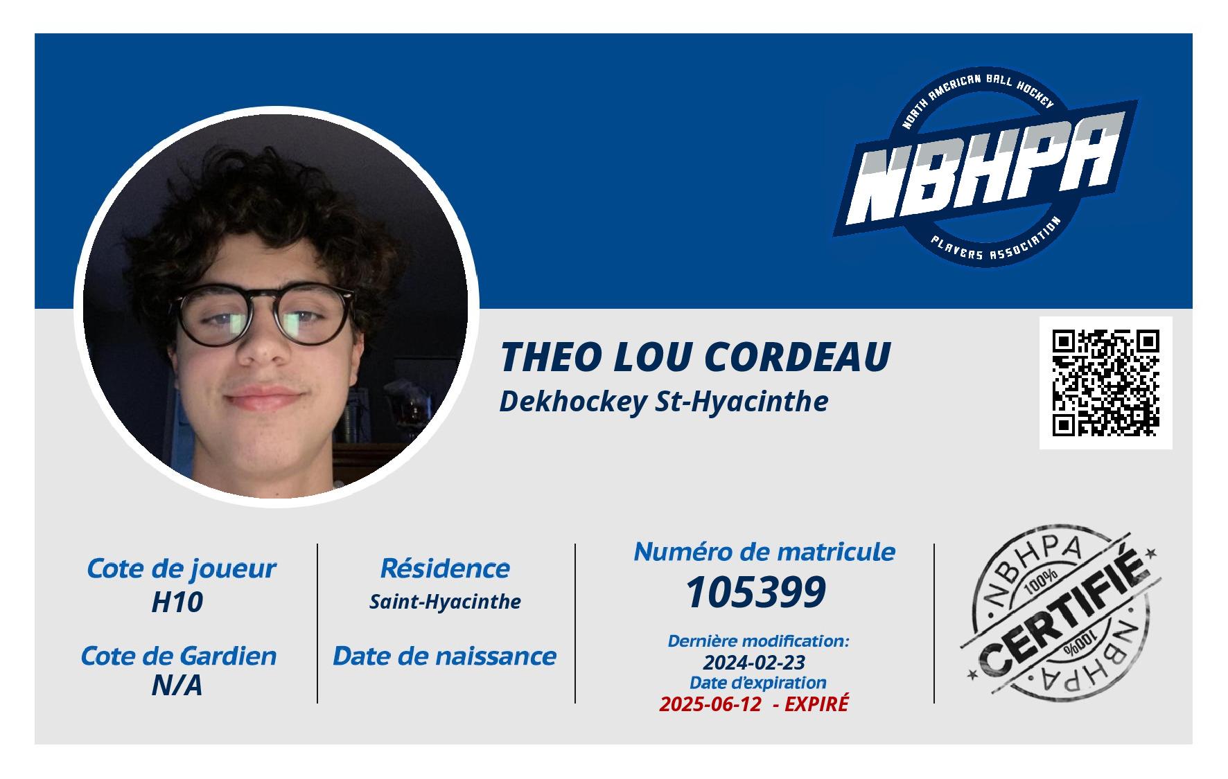 Theo Lou Cordeau
