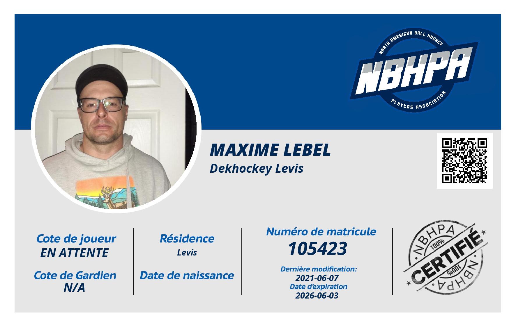 Maxime Lebel