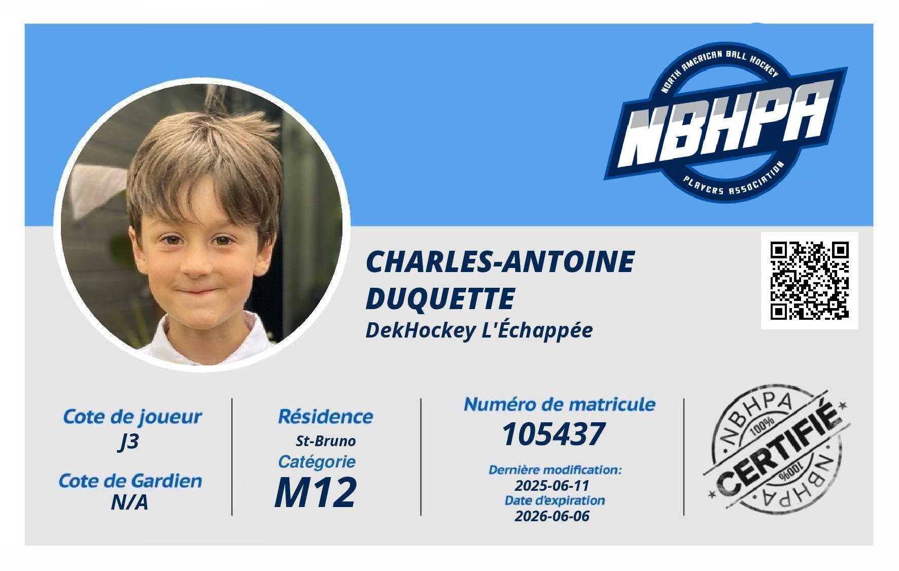 Charles-Antoine Duquette 