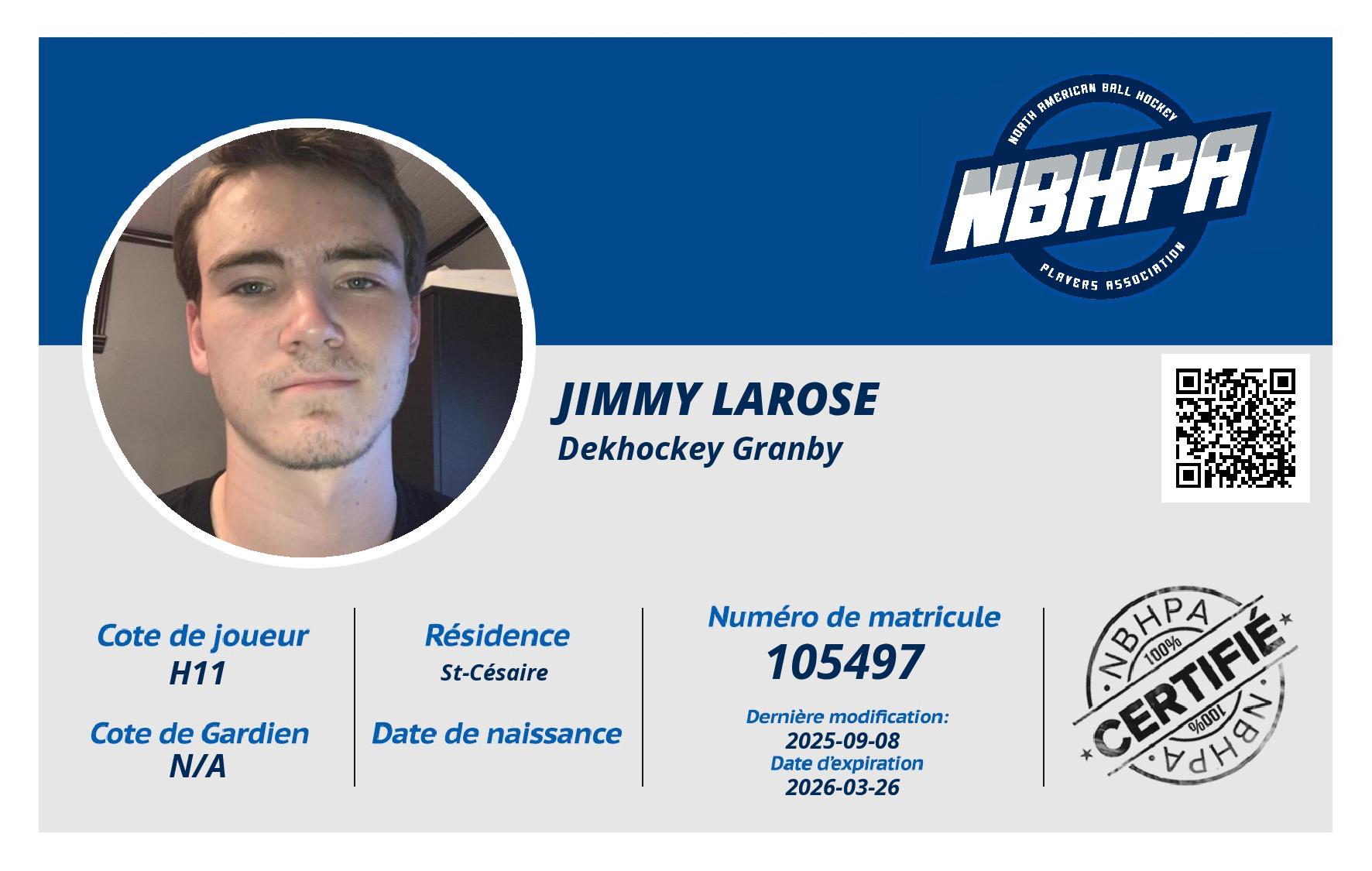Jimmy Larose