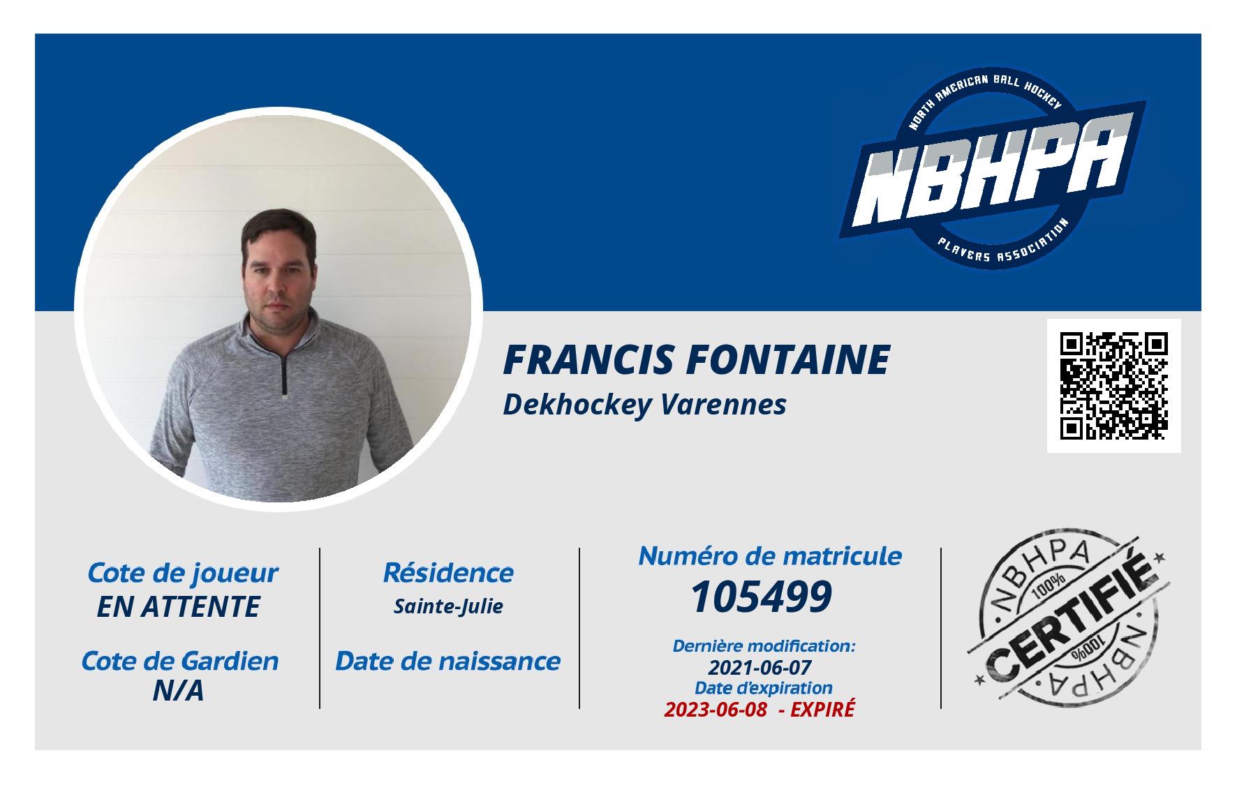 Francis Fontaine