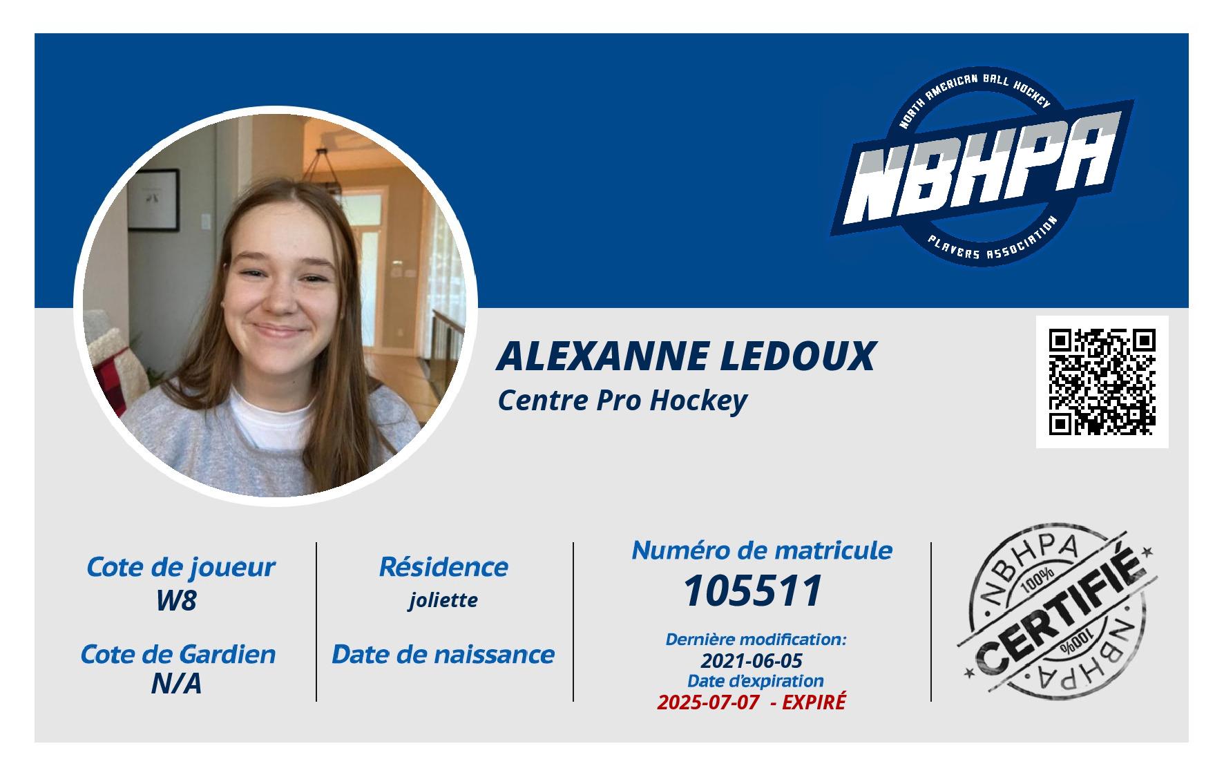 Alexanne Ledoux