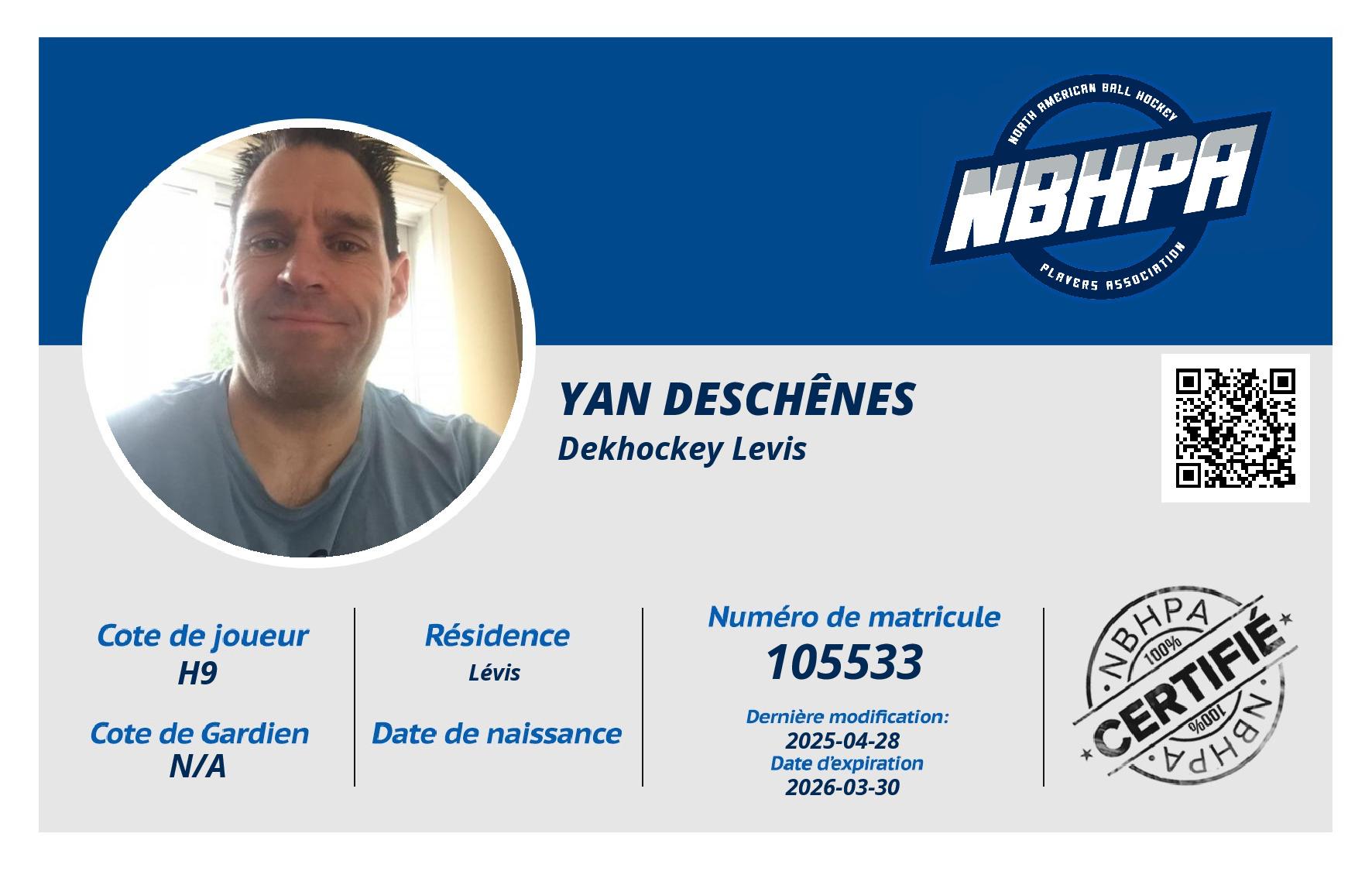 Yan Deschênes 