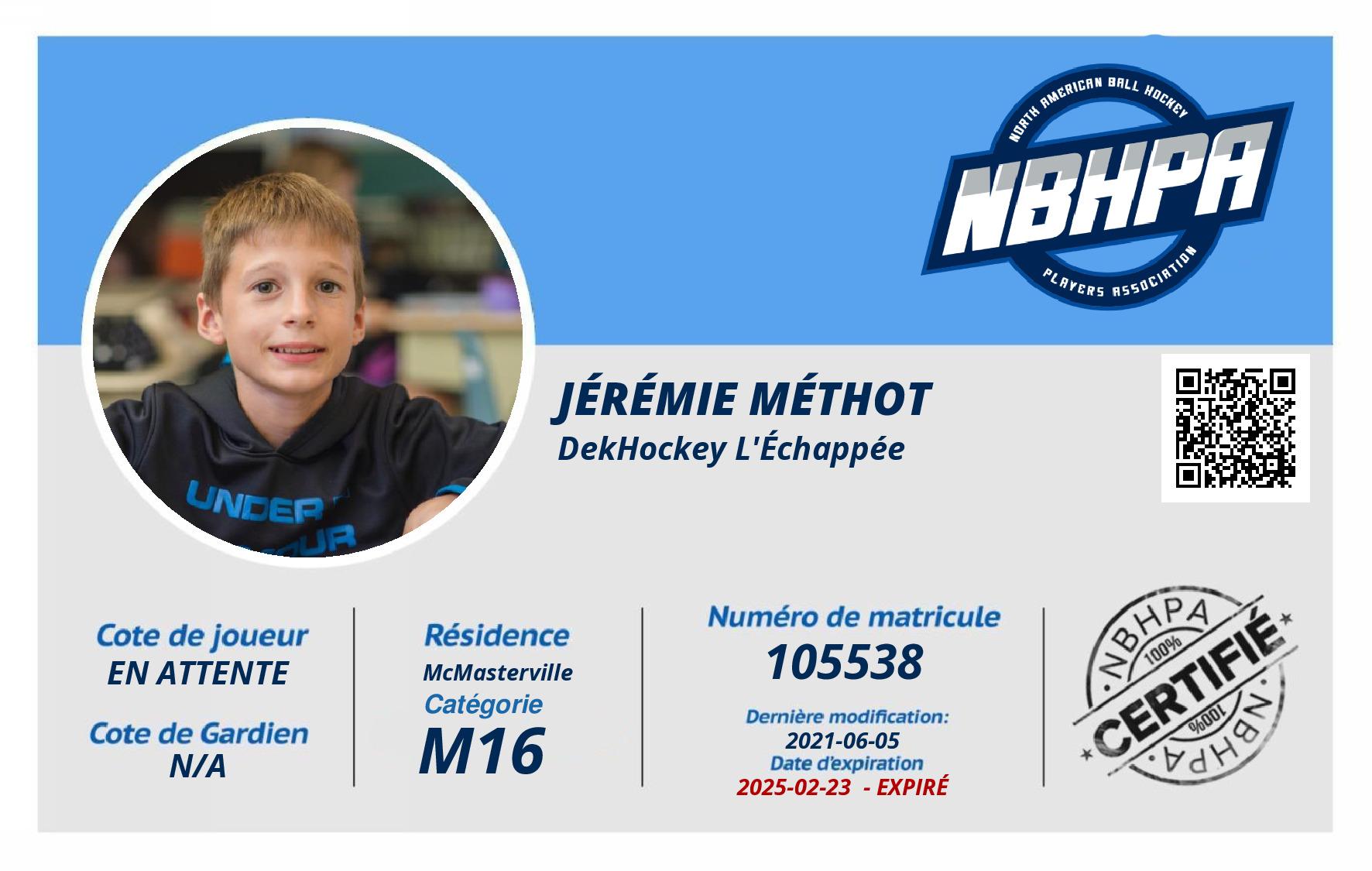 Jérémie Méthot