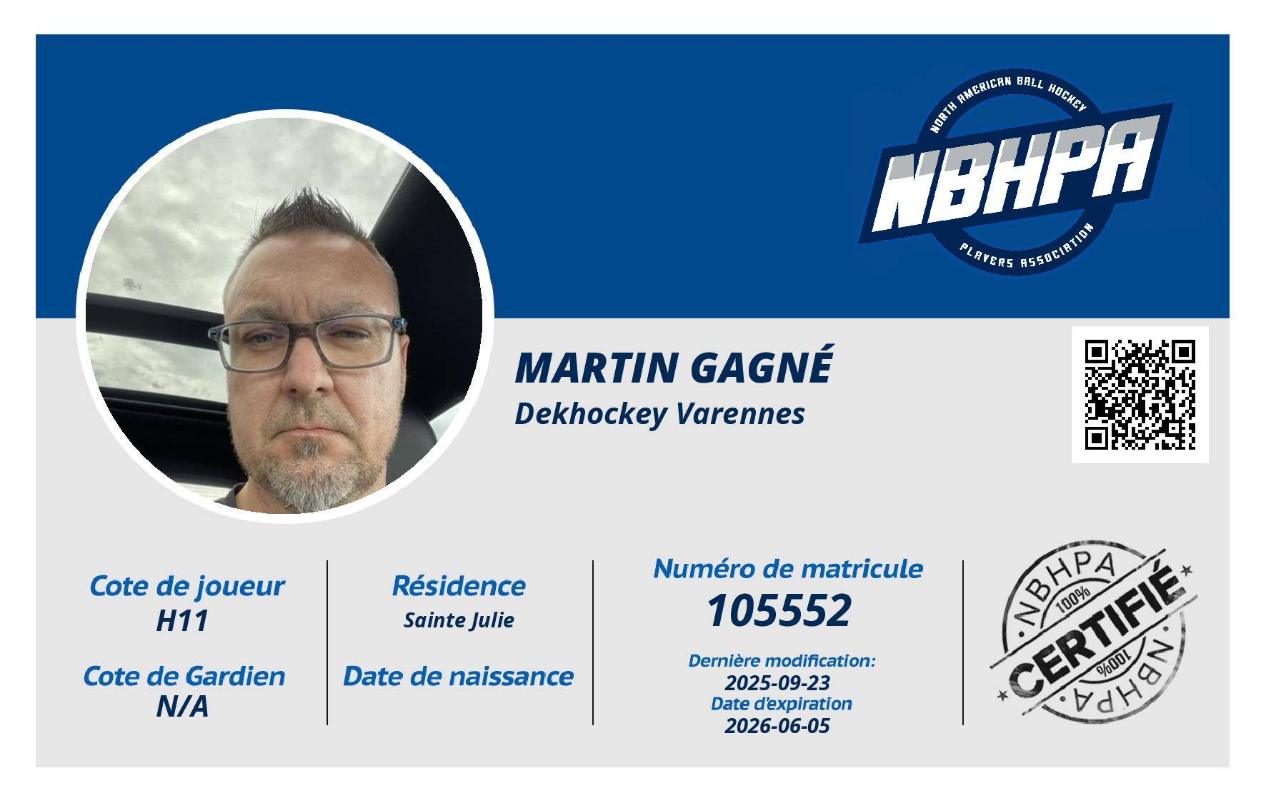 Martin Gagné