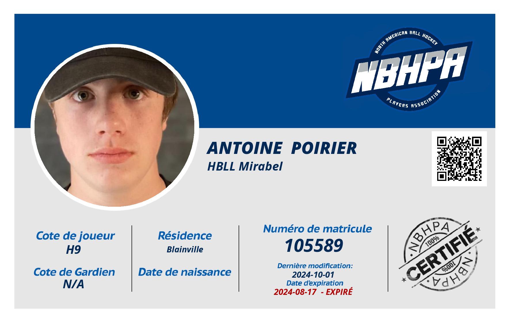 Antoine  Poirier