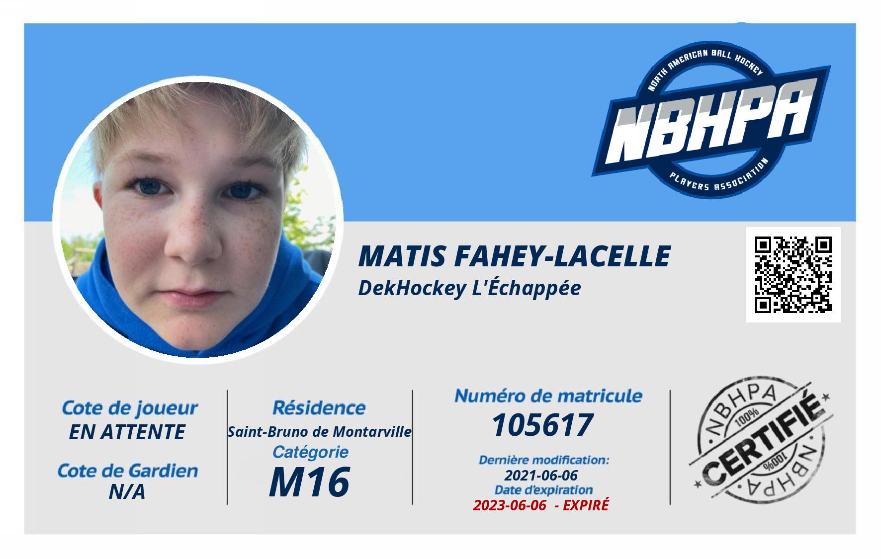 Matis Fahey-Lacelle