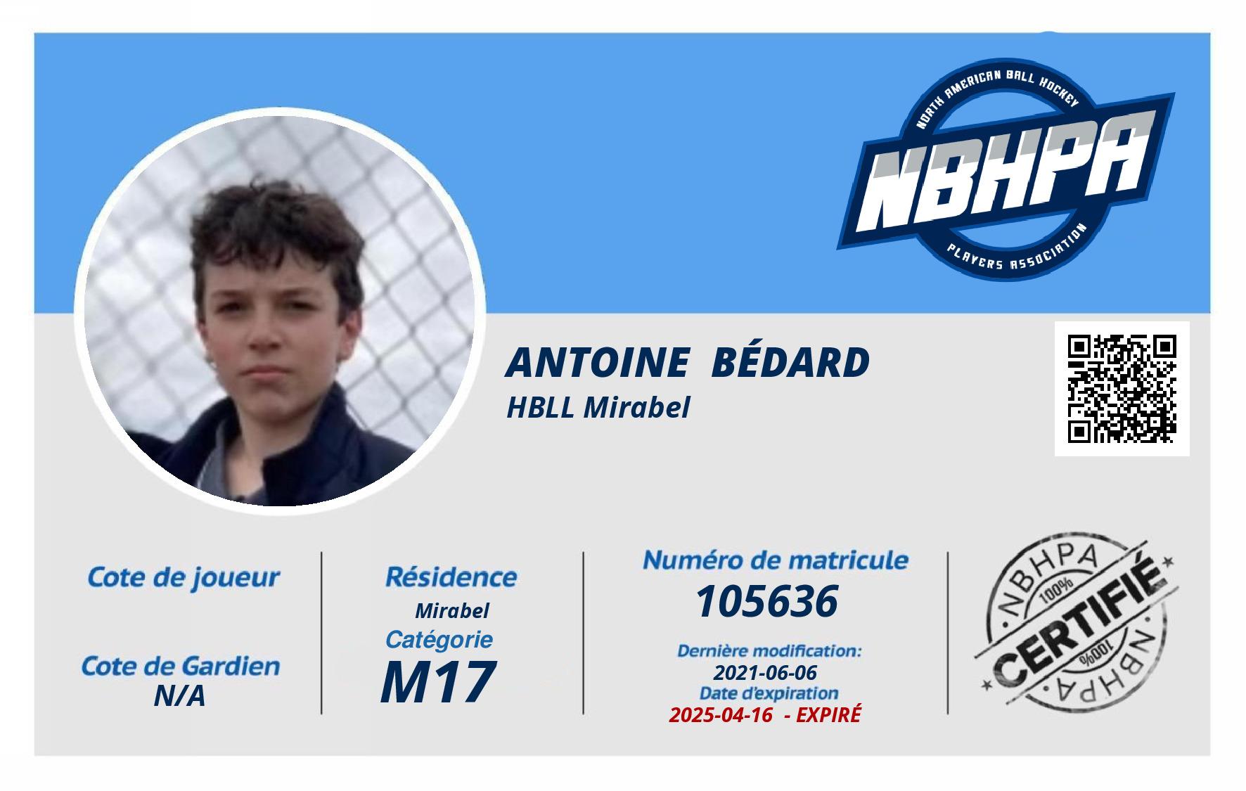 Antoine  Bédard 