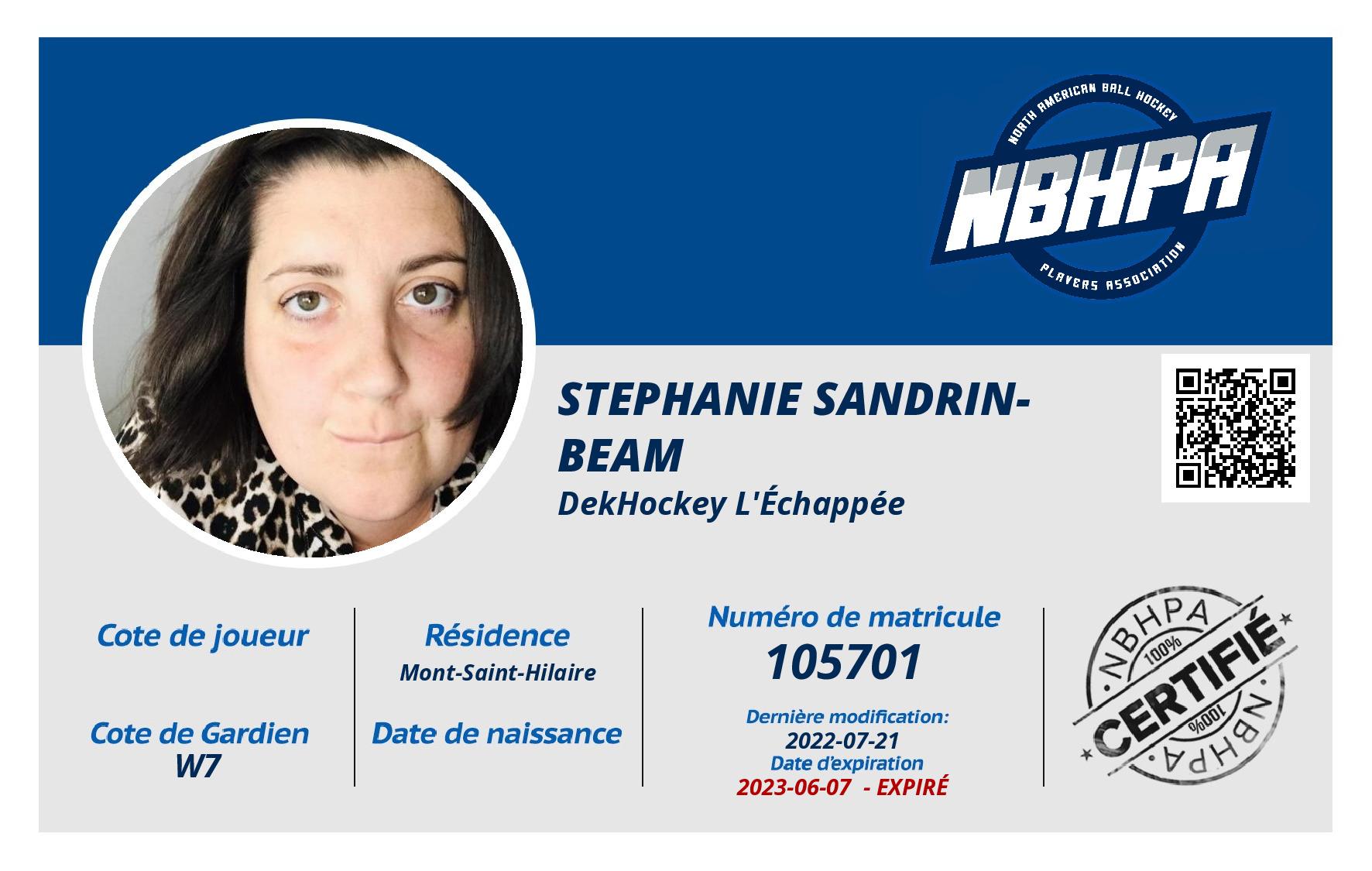 Stephanie Sandrin-Beam