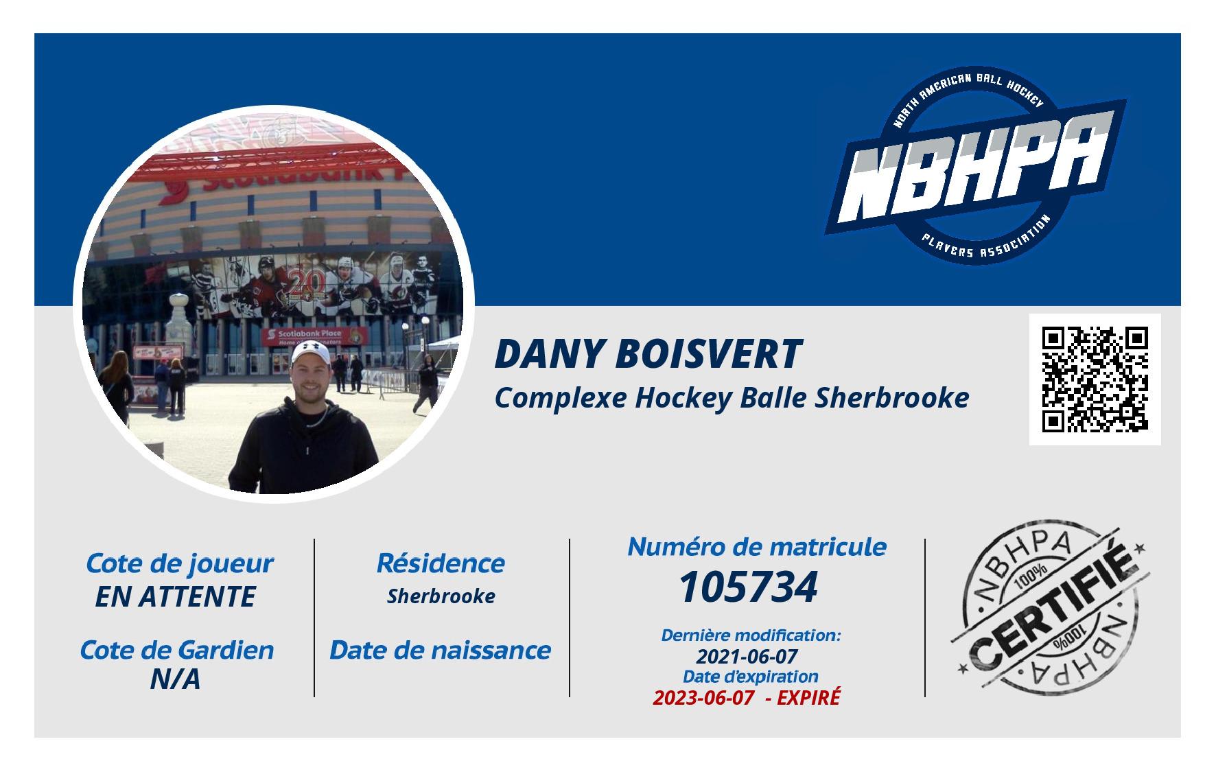 Dany Boisvert