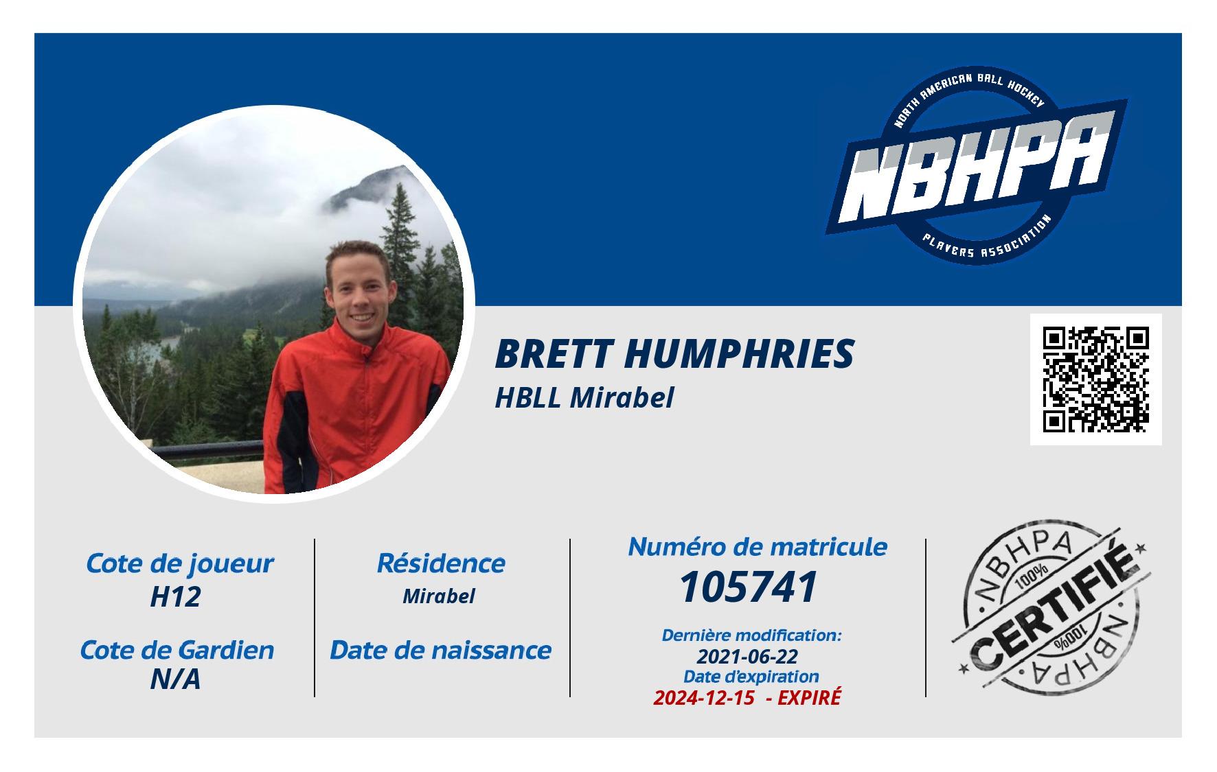 Brett Humphries 