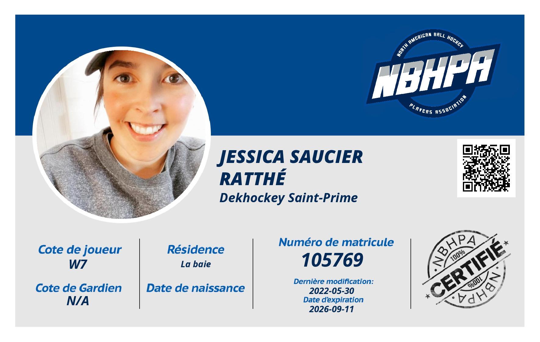 Jessica Saucier Ratthé