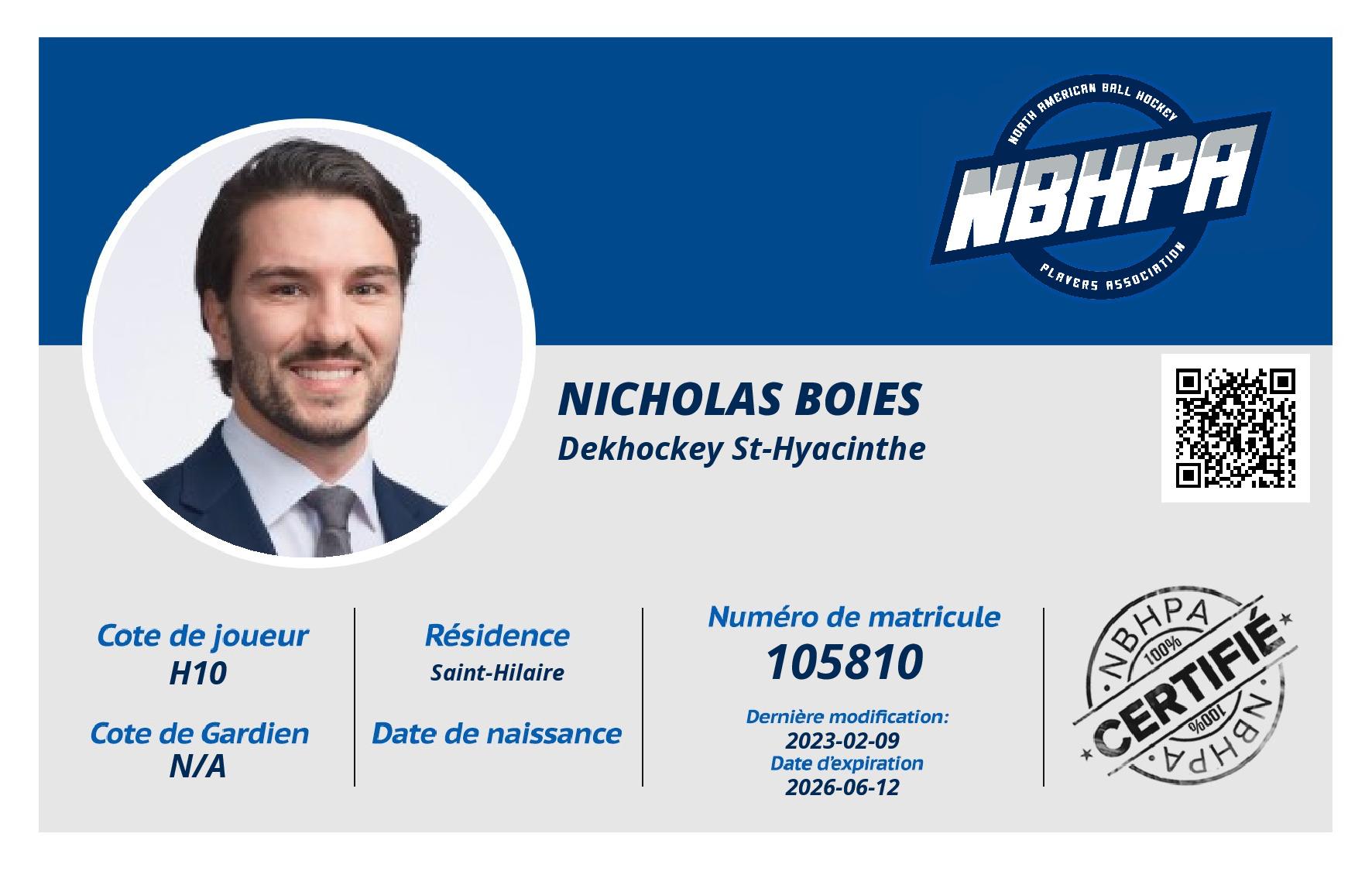 Nicholas Boies