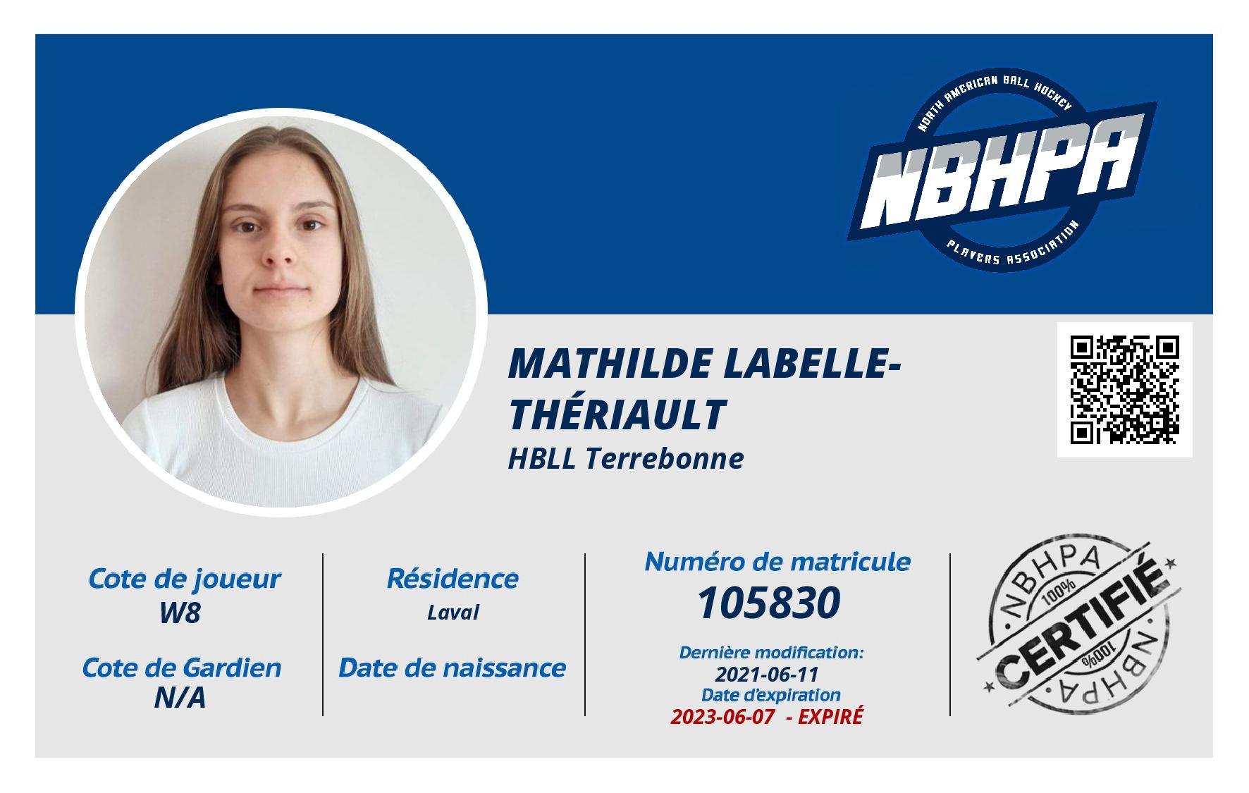 Mathilde Labelle-Thériault