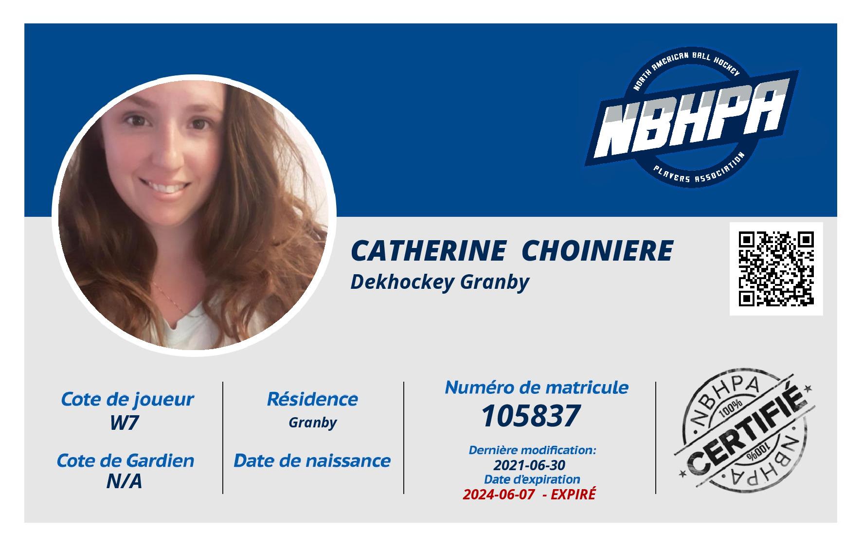 Catherine  Choiniere