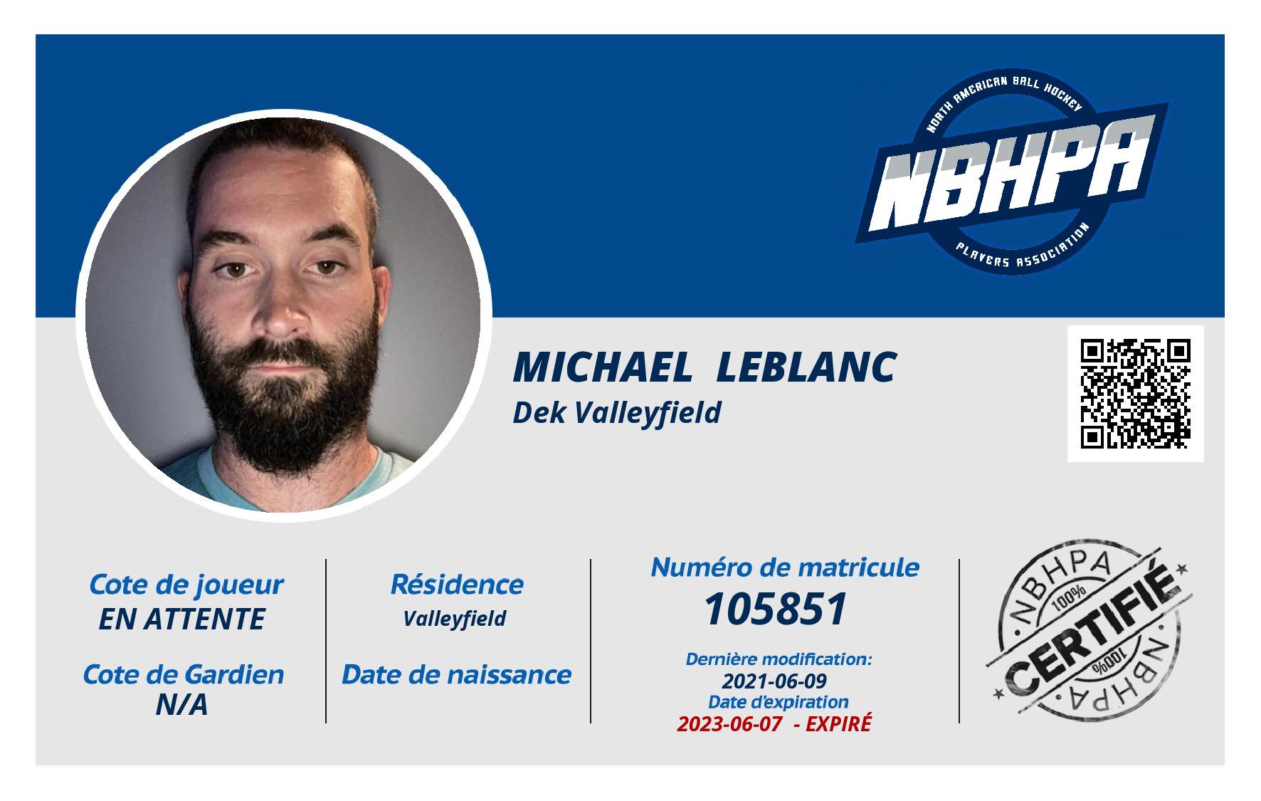 Michael  Leblanc