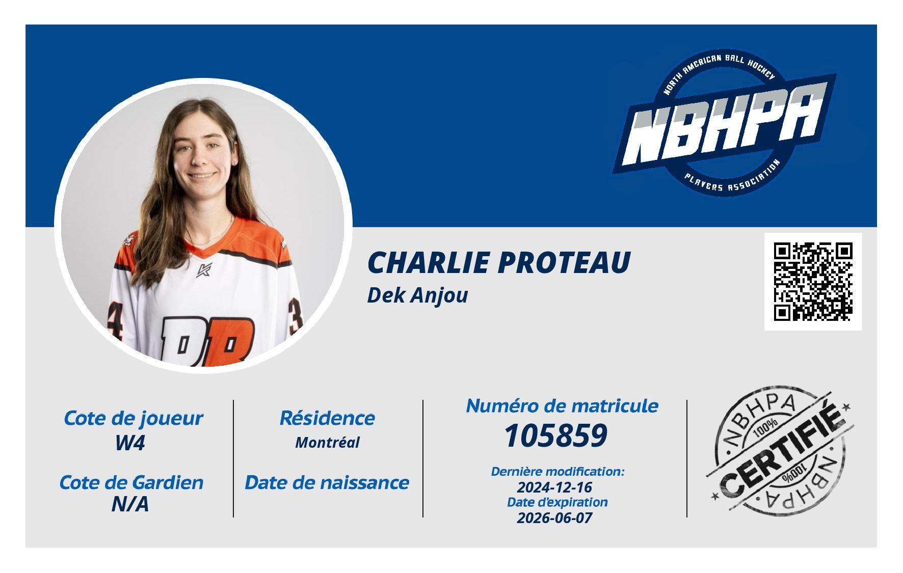 Charlie Proteau