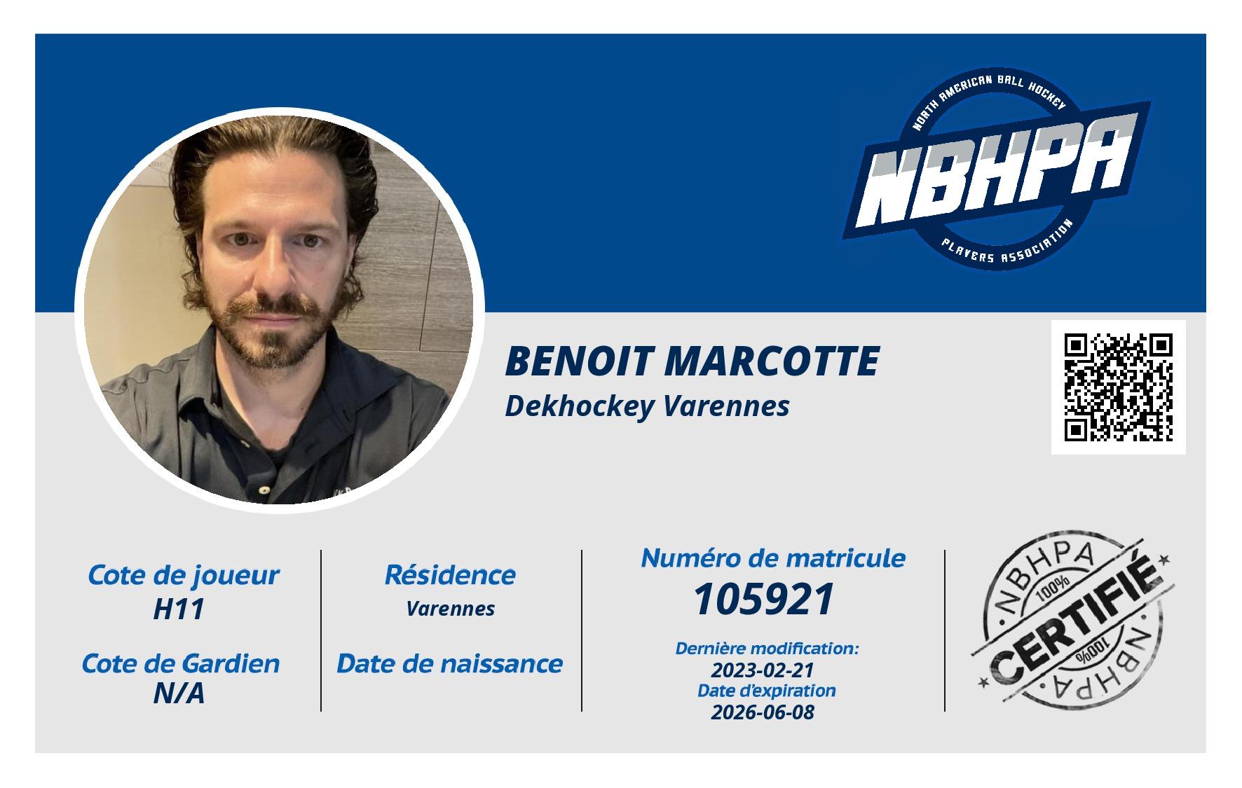 Benoit Marcotte