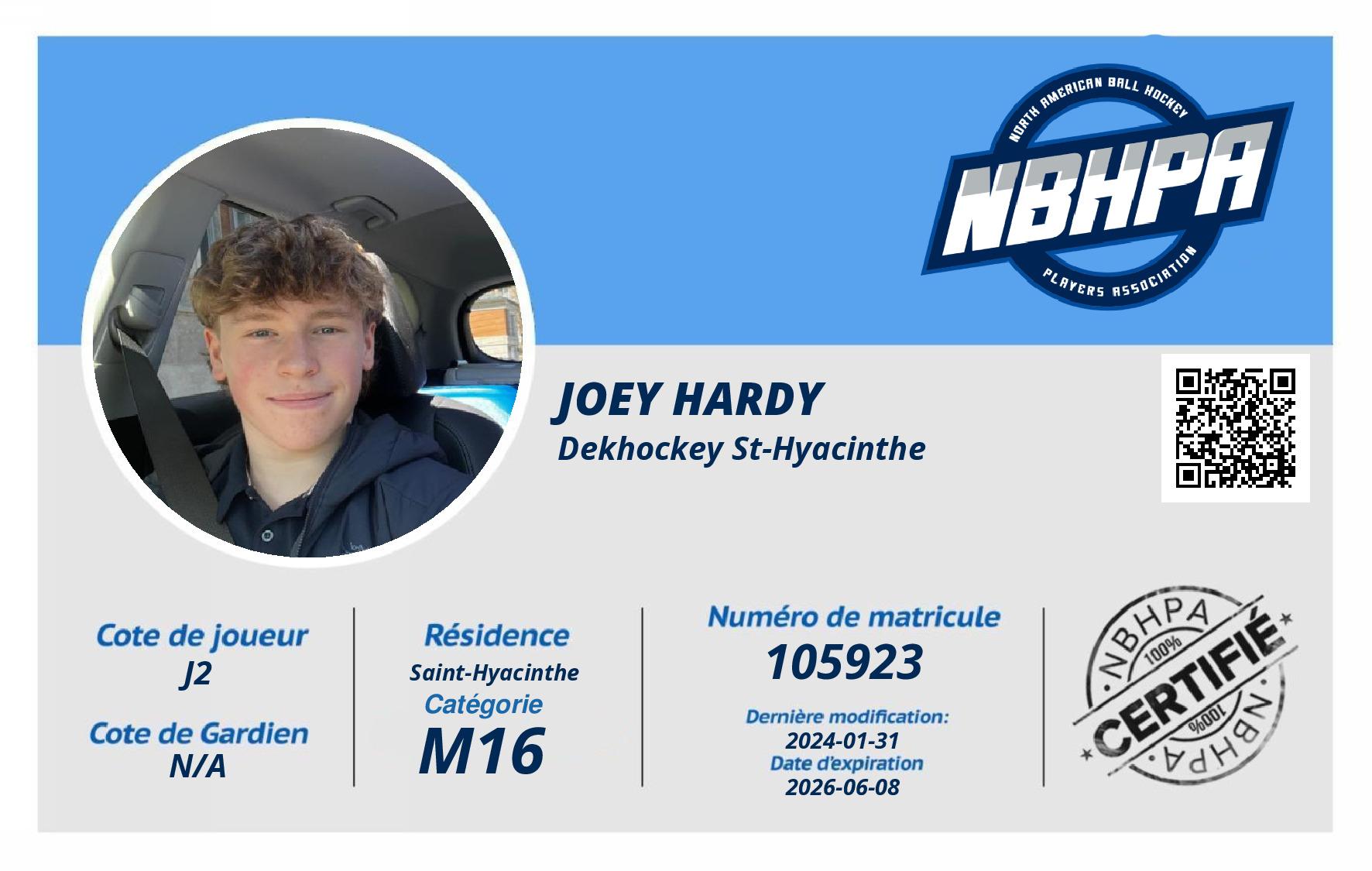 Joey Hardy