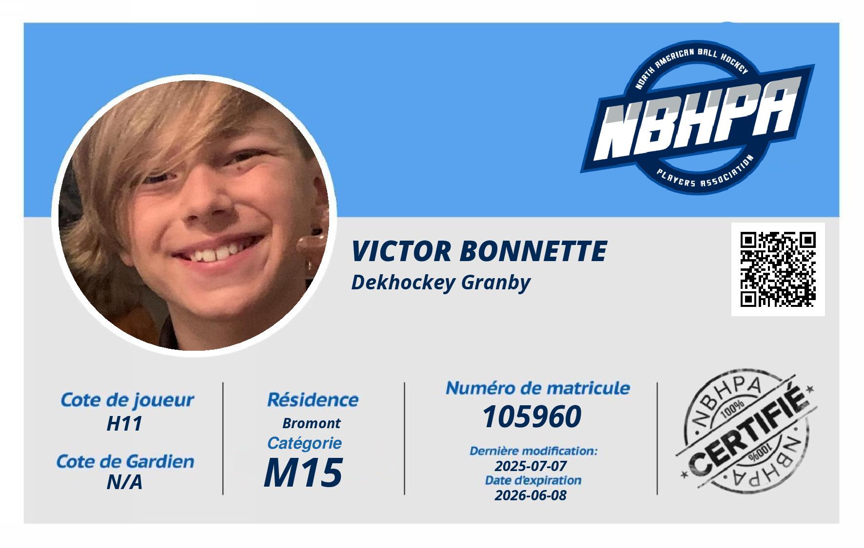 Victor Bonnette