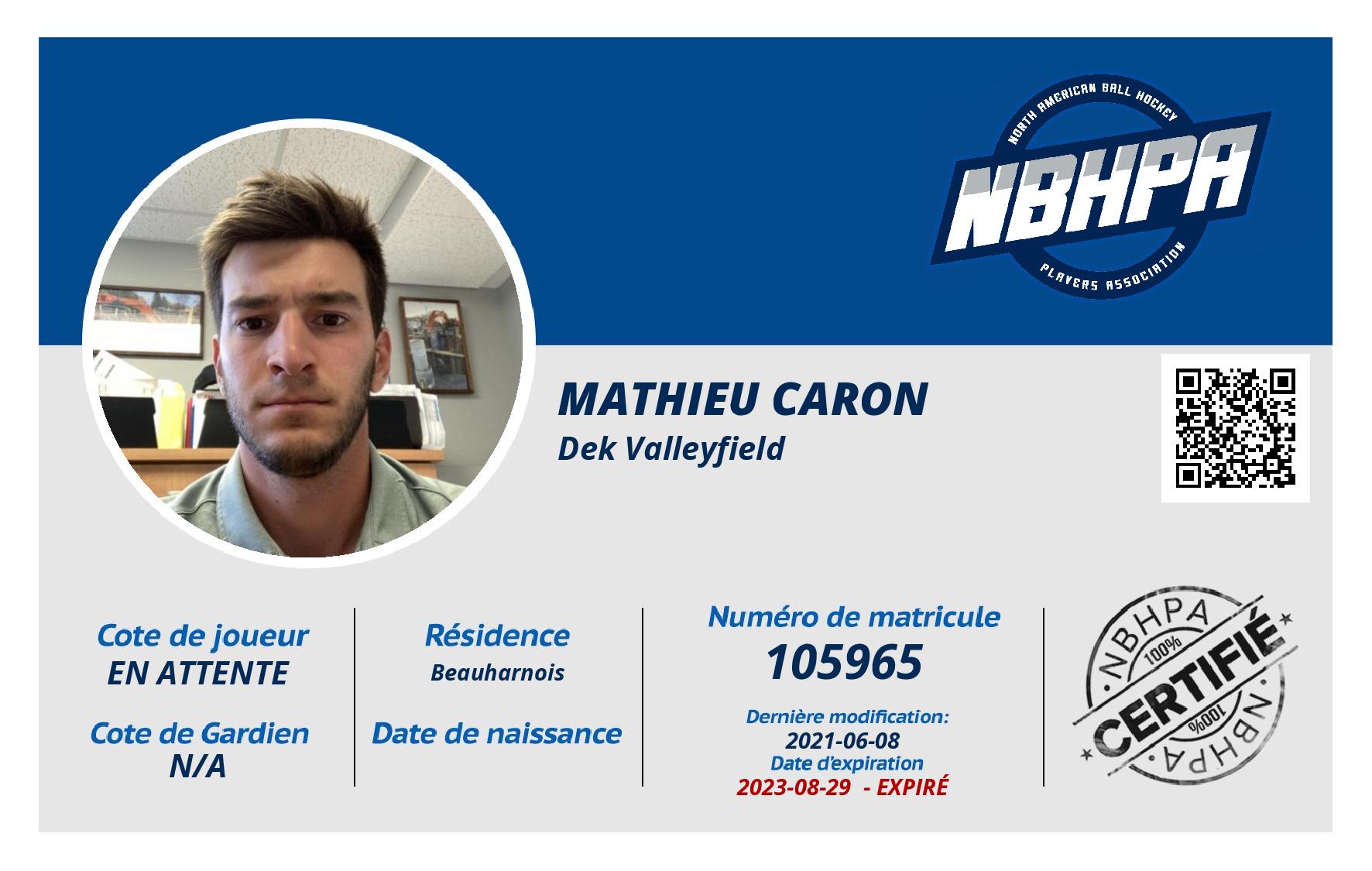 Mathieu Caron