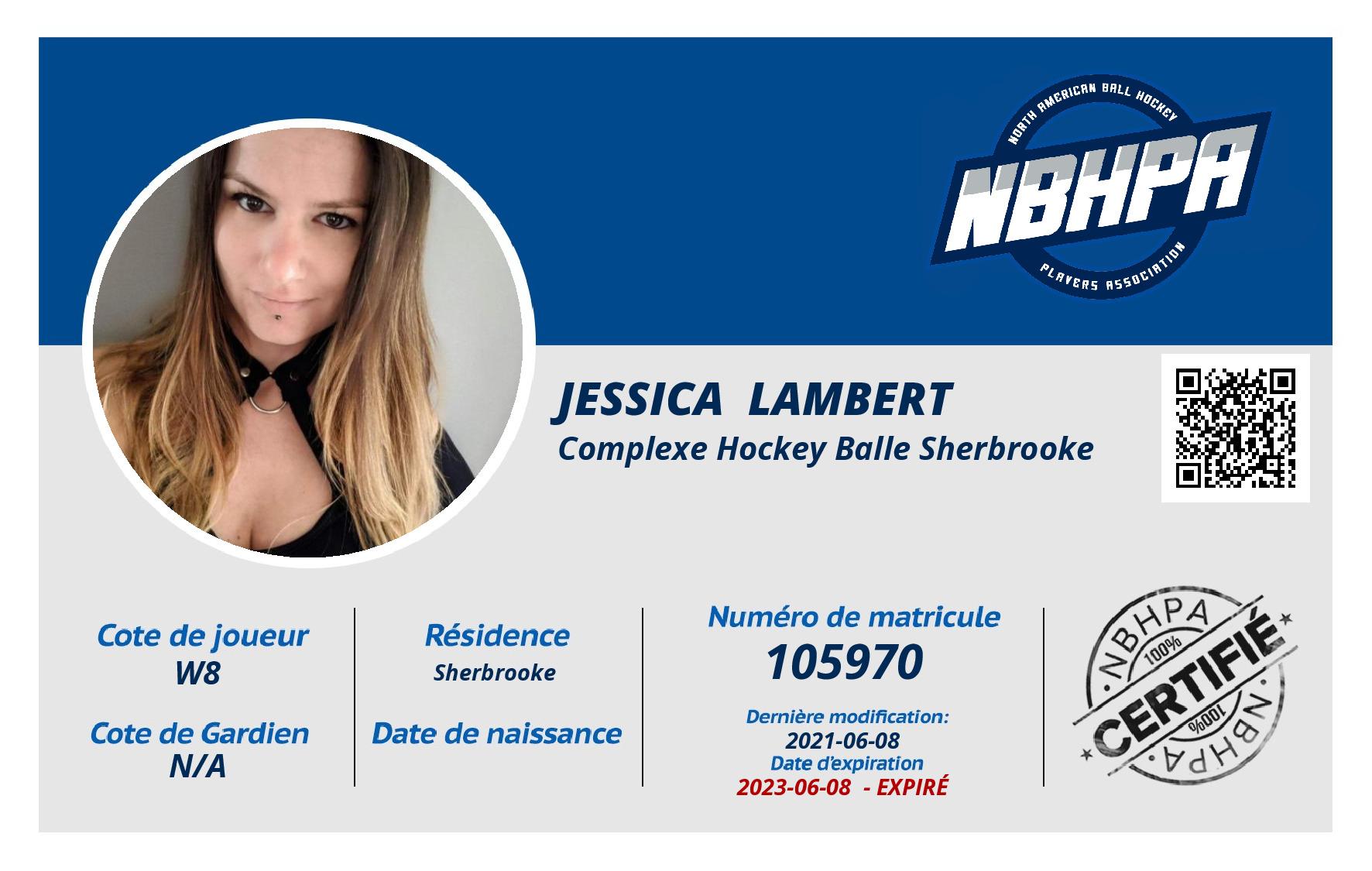 Jessica  Lambert
