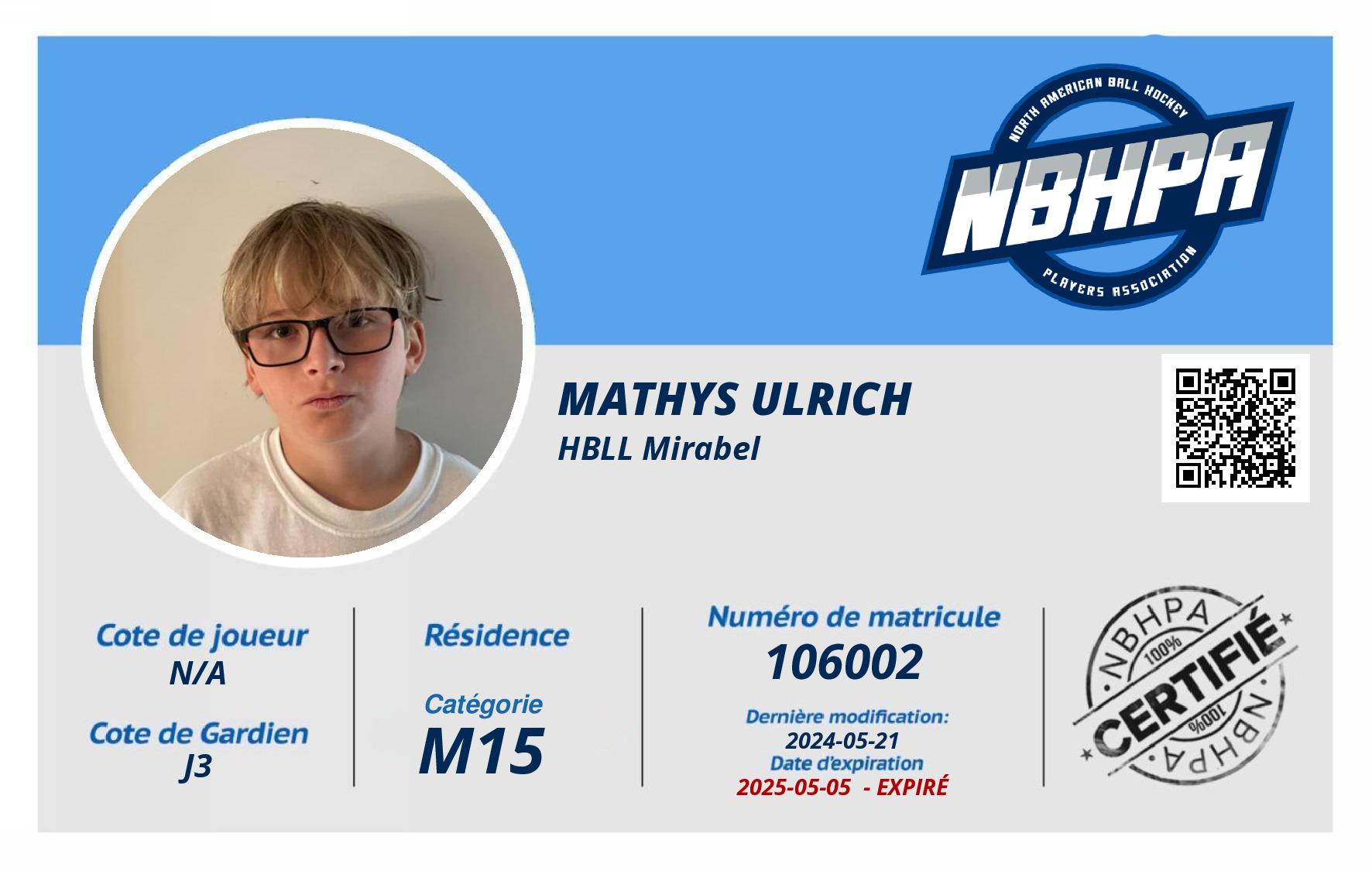 Mathys Ulrich 