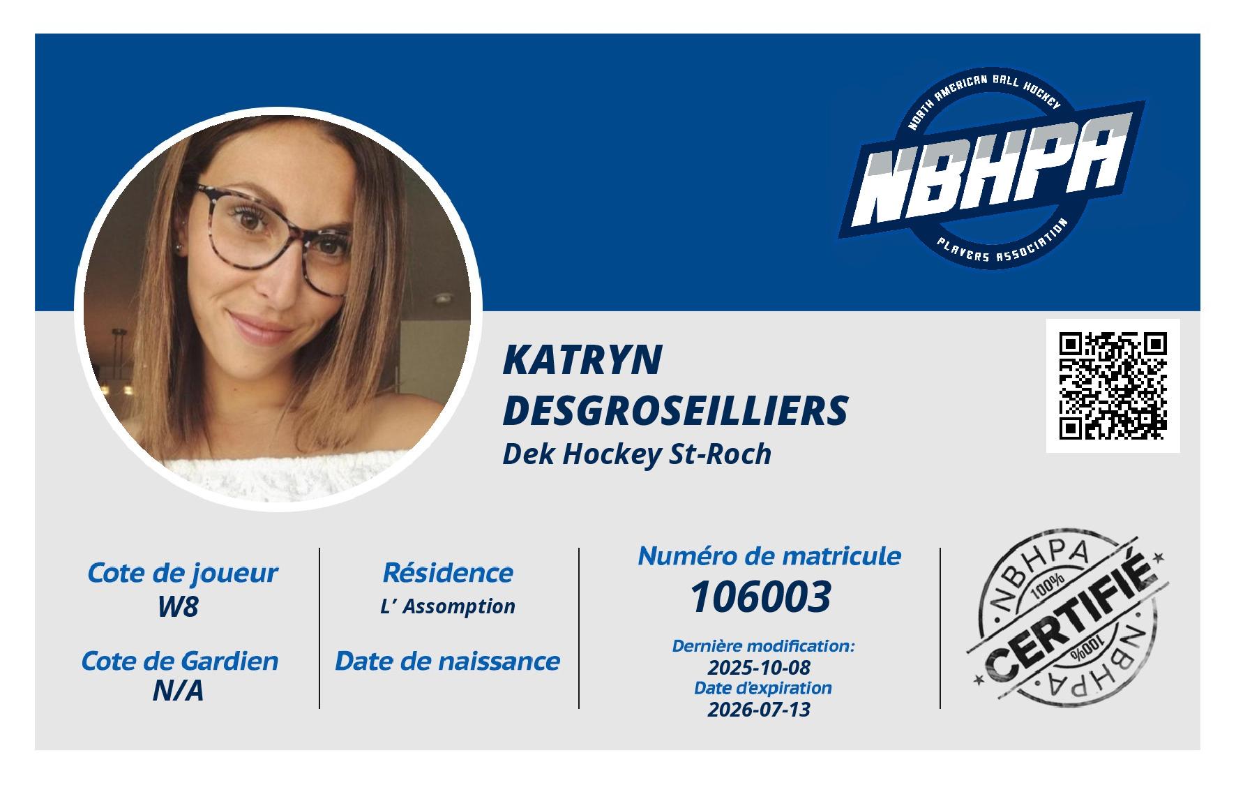 Katryn Desgroseilliers