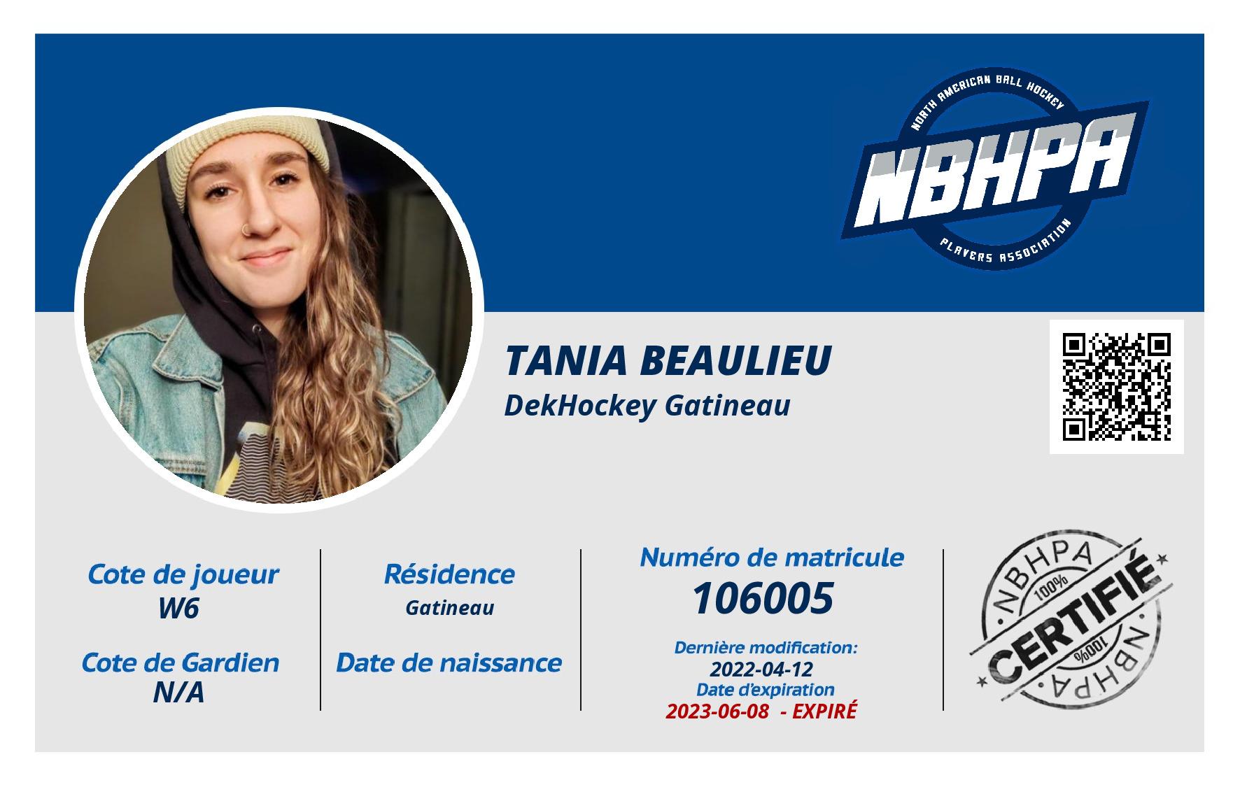 Tania Beaulieu