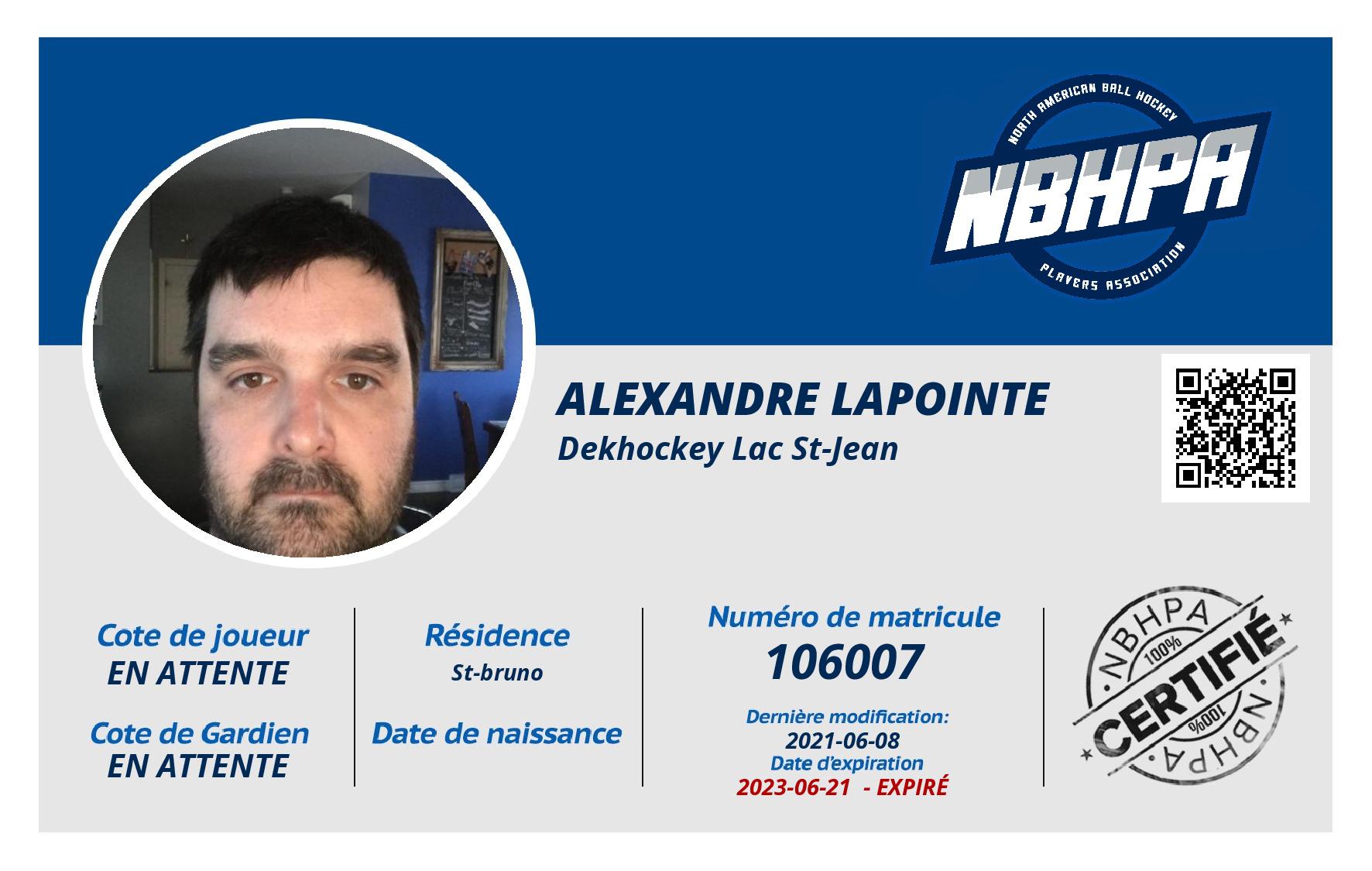 Alexandre Lapointe 