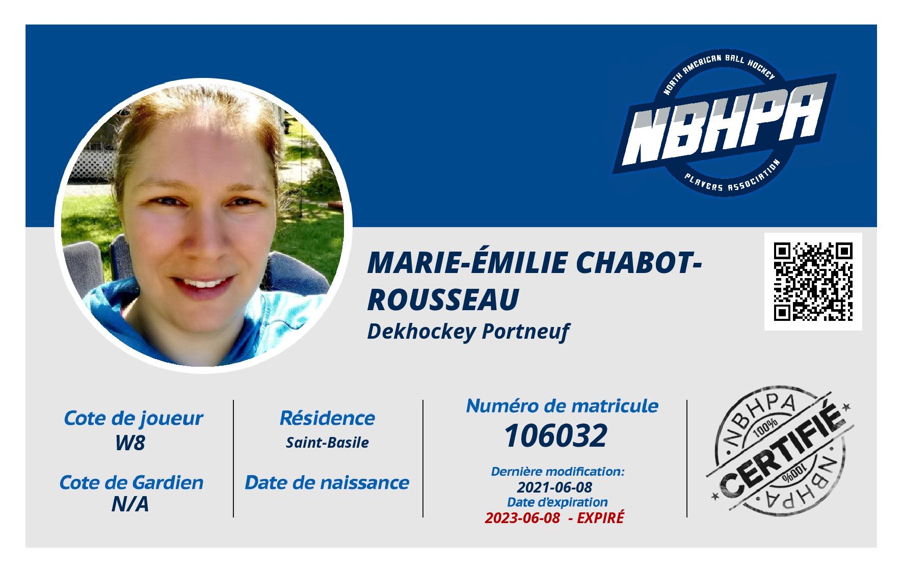 Marie-Émilie Chabot-Rousseau