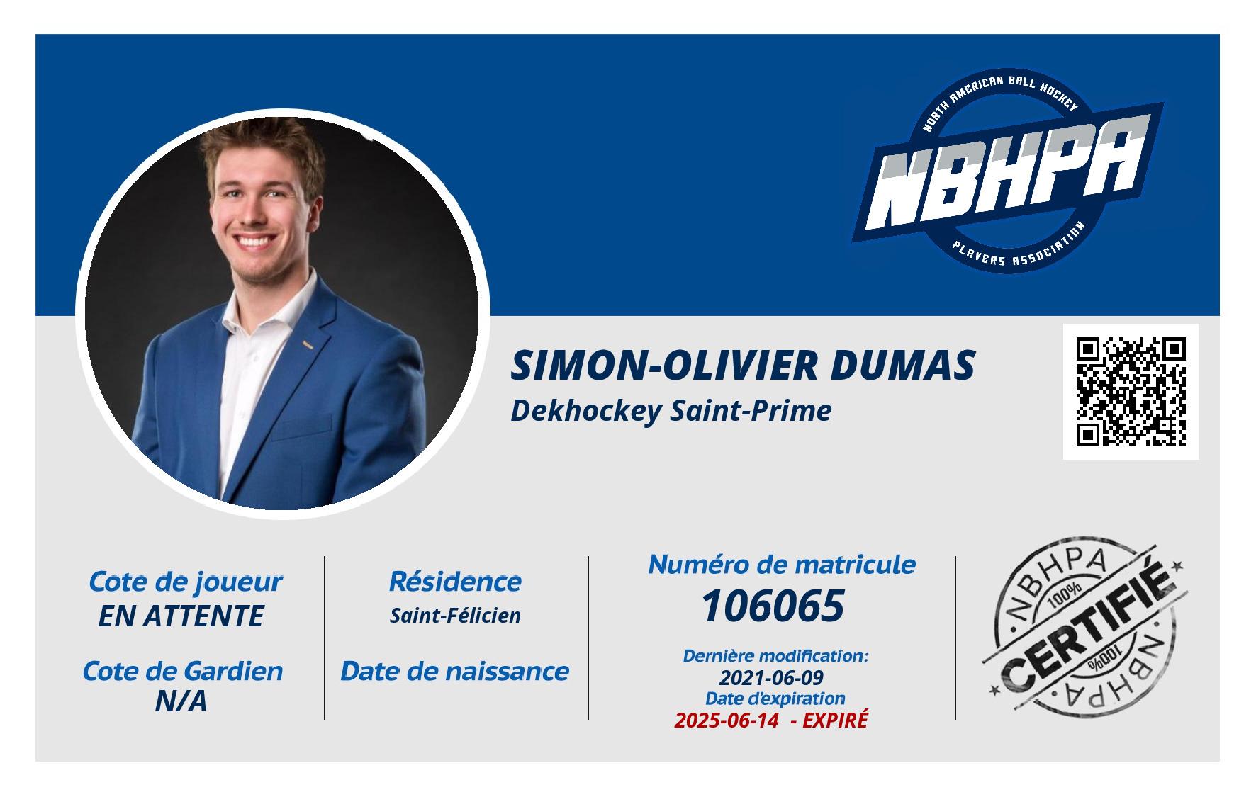 Simon-Olivier Dumas